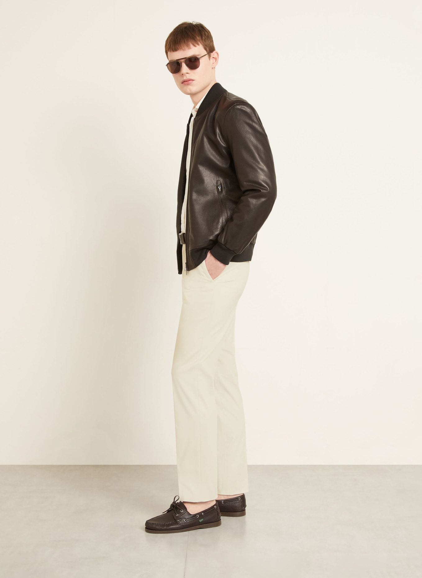 Brioni Chino PIENZA Slim Fit: CRÈME