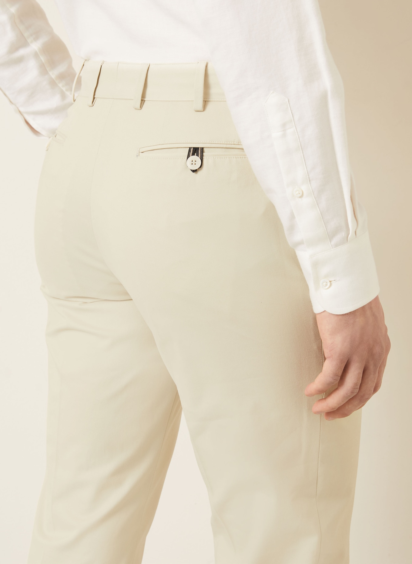Brioni Chino PIENZA Slim Fit: CRÈME