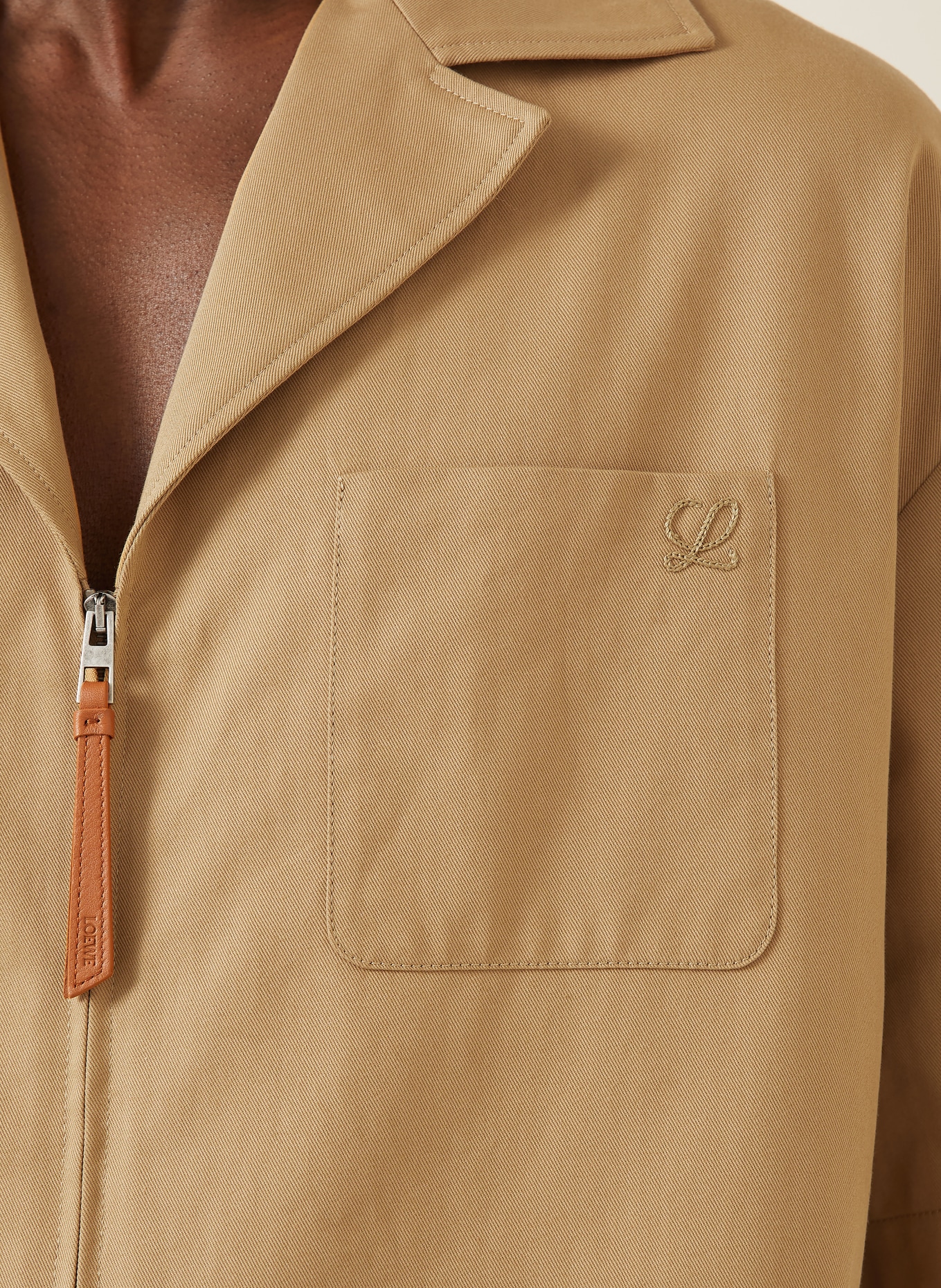 LOEWE Resorthemd Comfort Fit: LICHTBRUIN