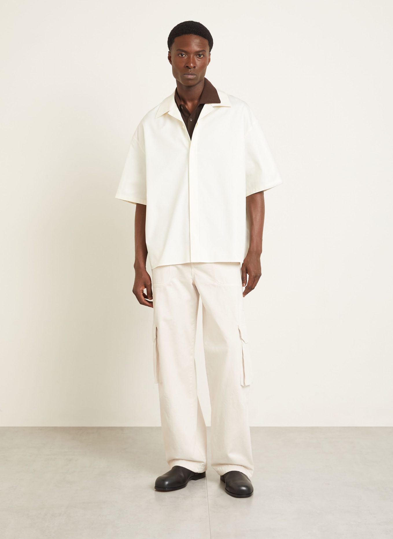 LOEWE Resorthemd Comfort Fit: WIT