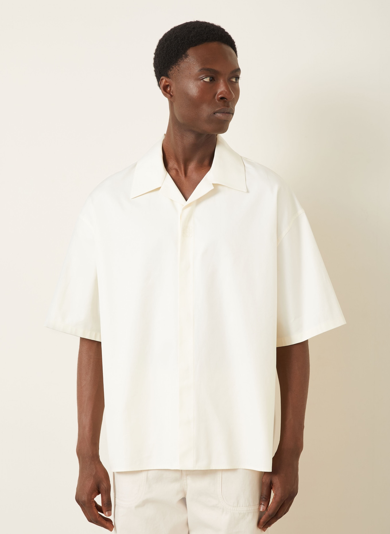 LOEWE Resorthemd Comfort Fit: WIT