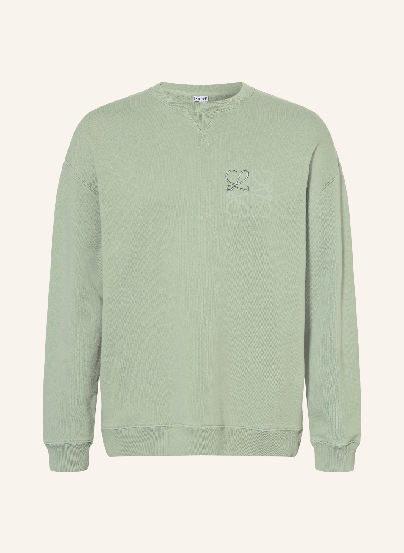 LOEWE sweatshirt: LICHTGROEN