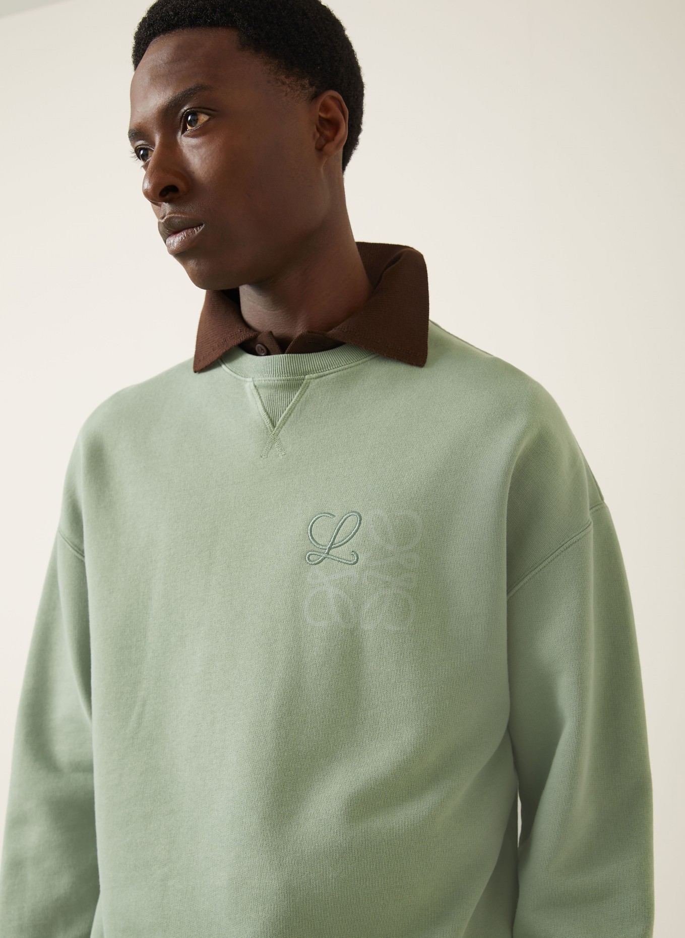LOEWE sweatshirt: LICHTGROEN