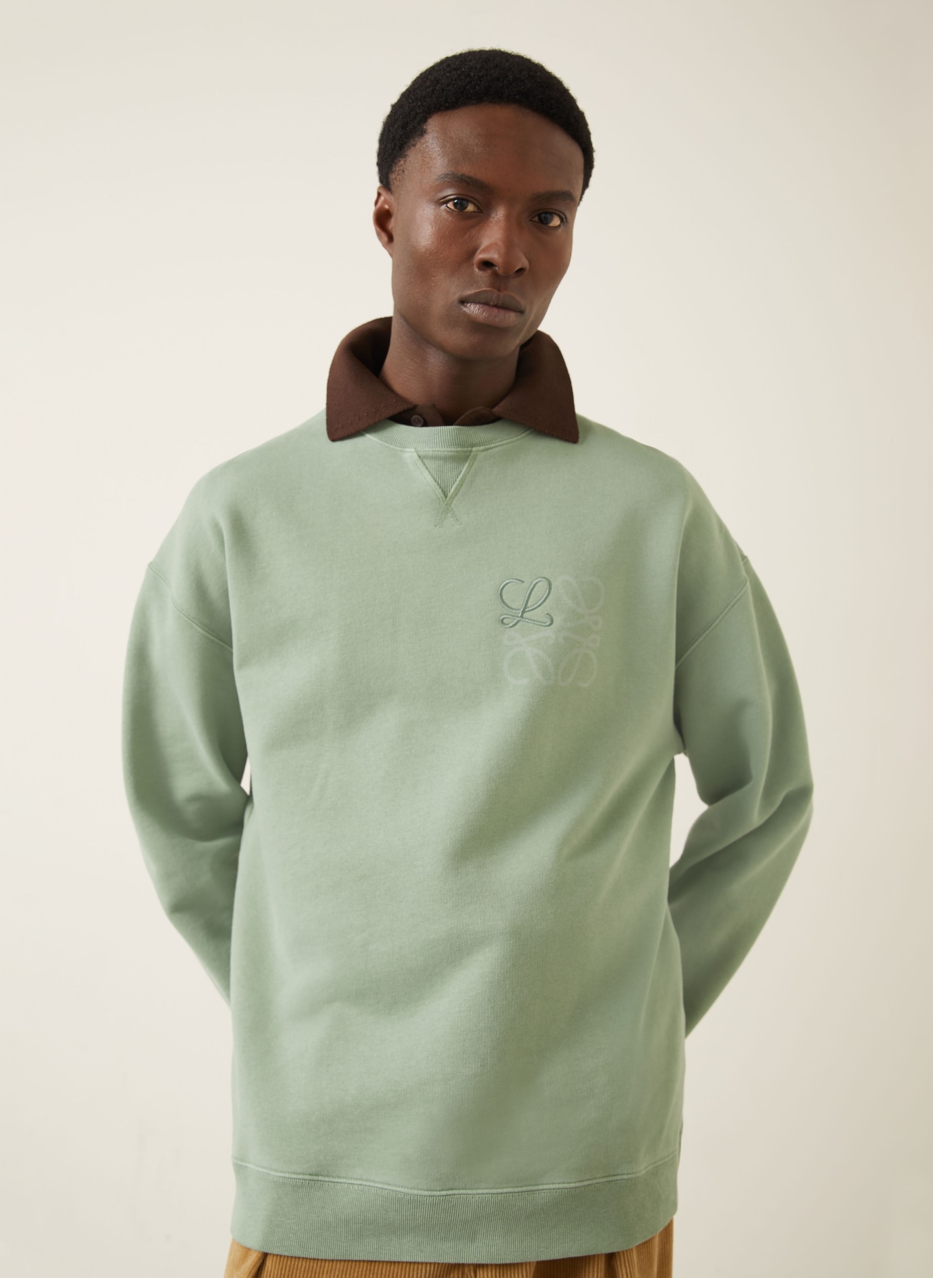 LOEWE sweatshirt: LICHTGROEN
