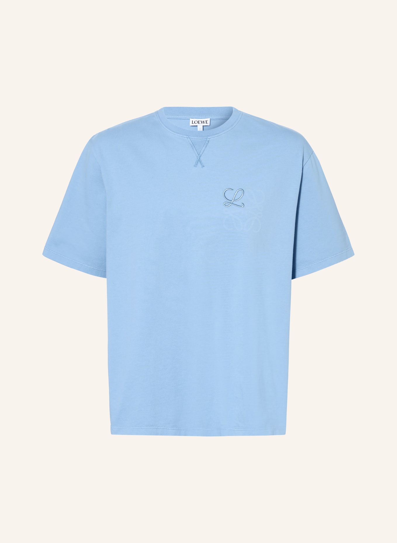 LOEWE T-Shirt: HELLBLAU