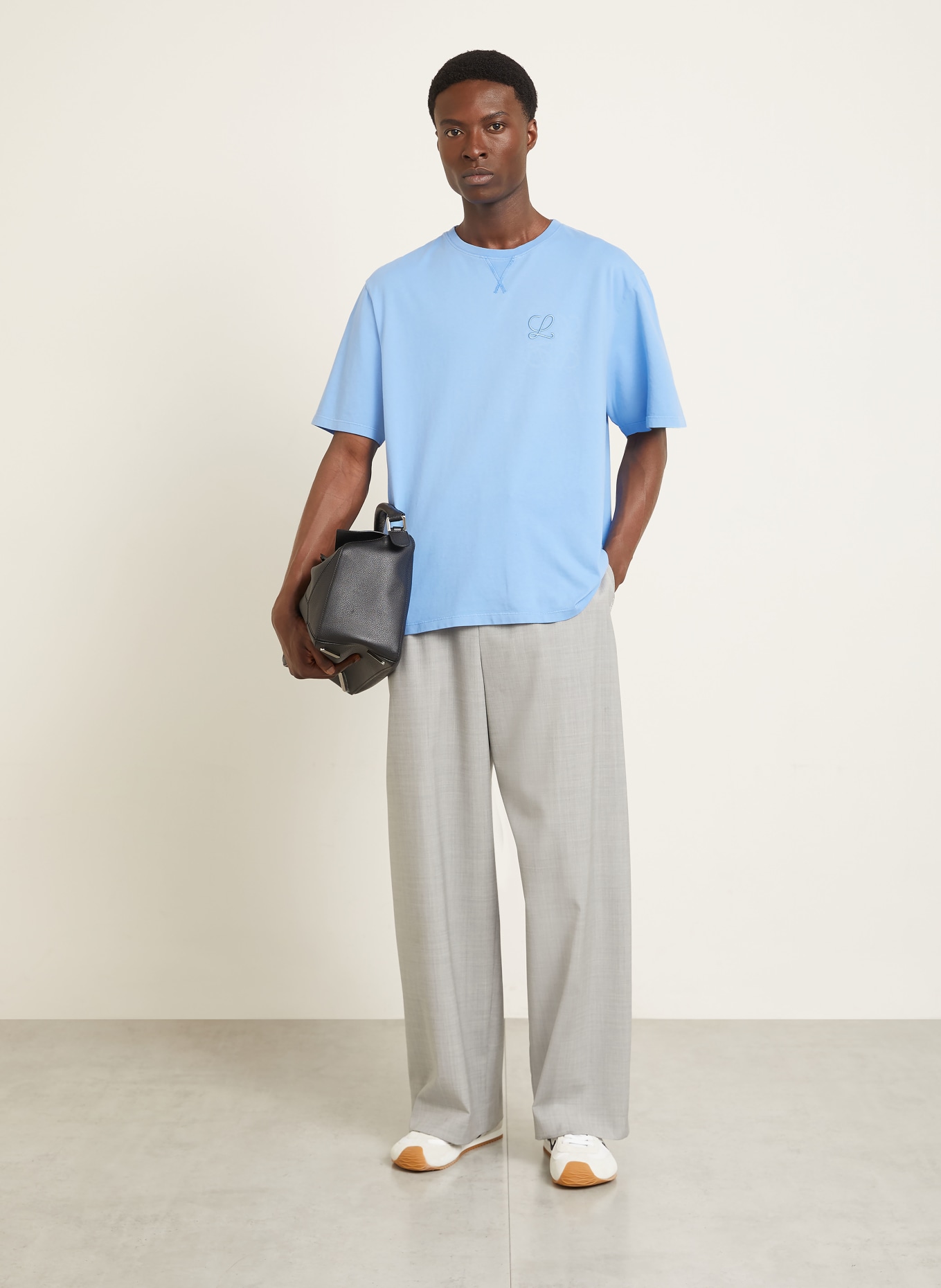 LOEWE T-Shirt: HELLBLAU