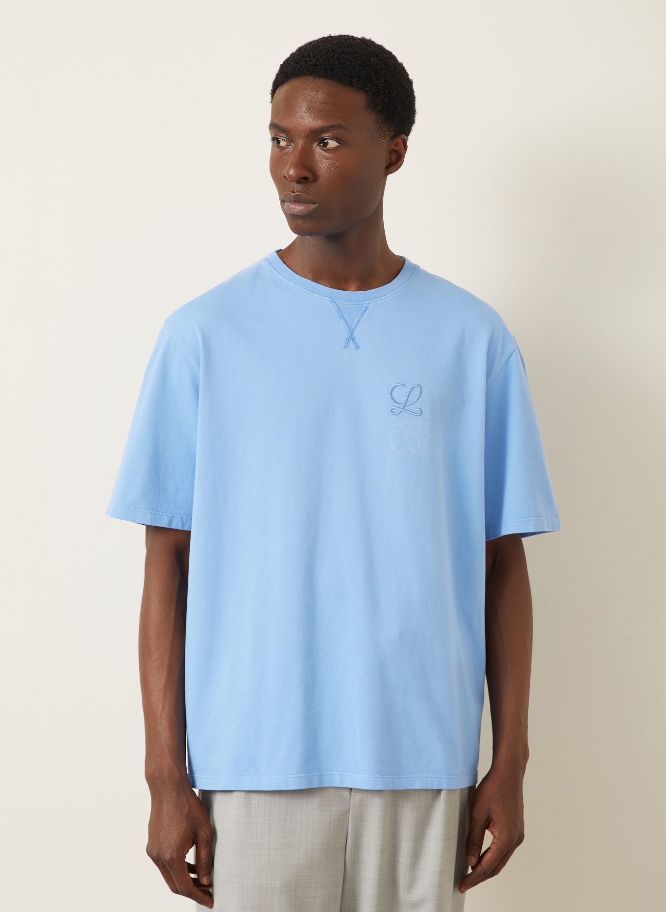 LOEWE T-Shirt: HELLBLAU