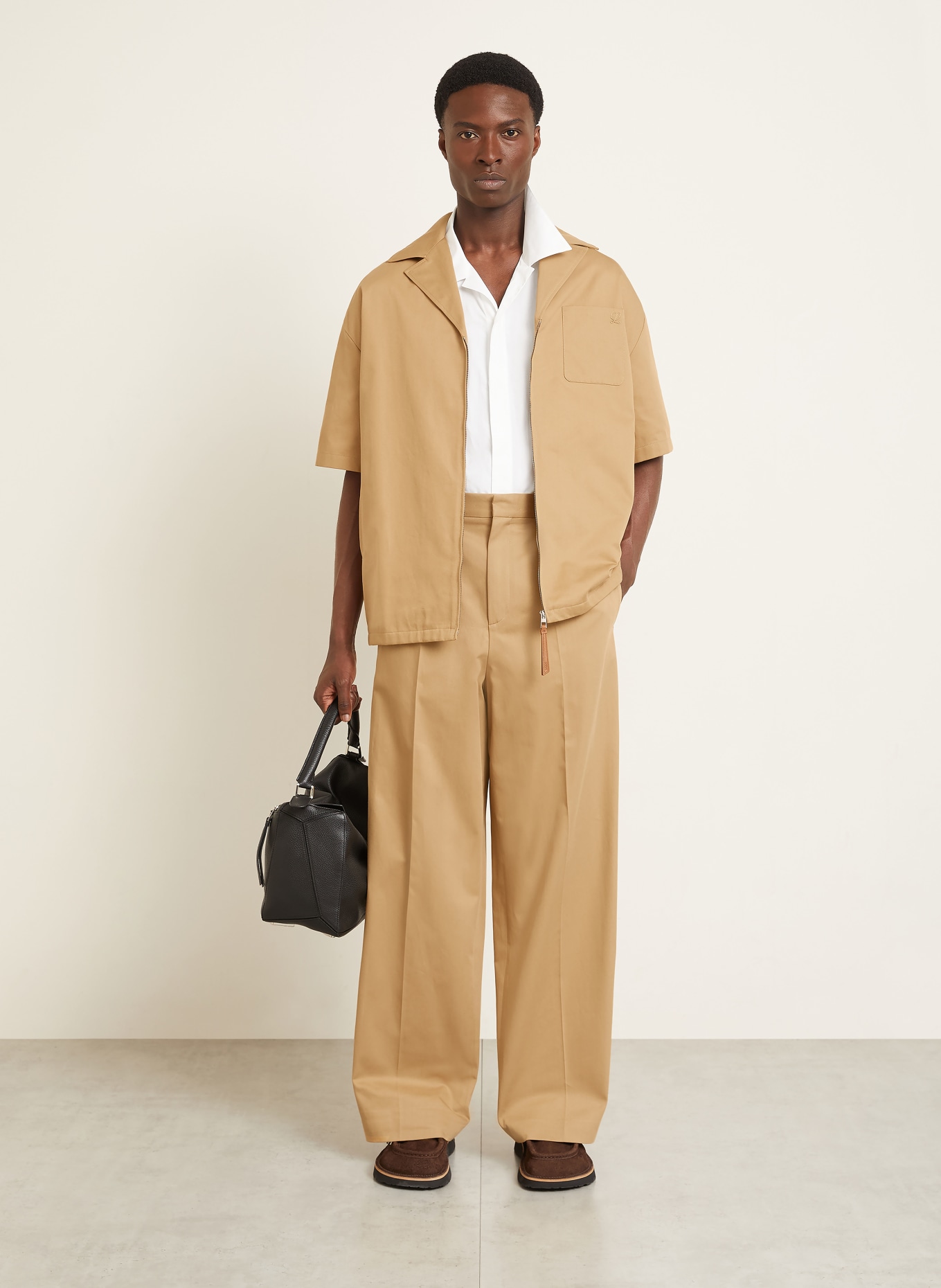 LOEWE Chino Regular Fit: HELLBRAUN