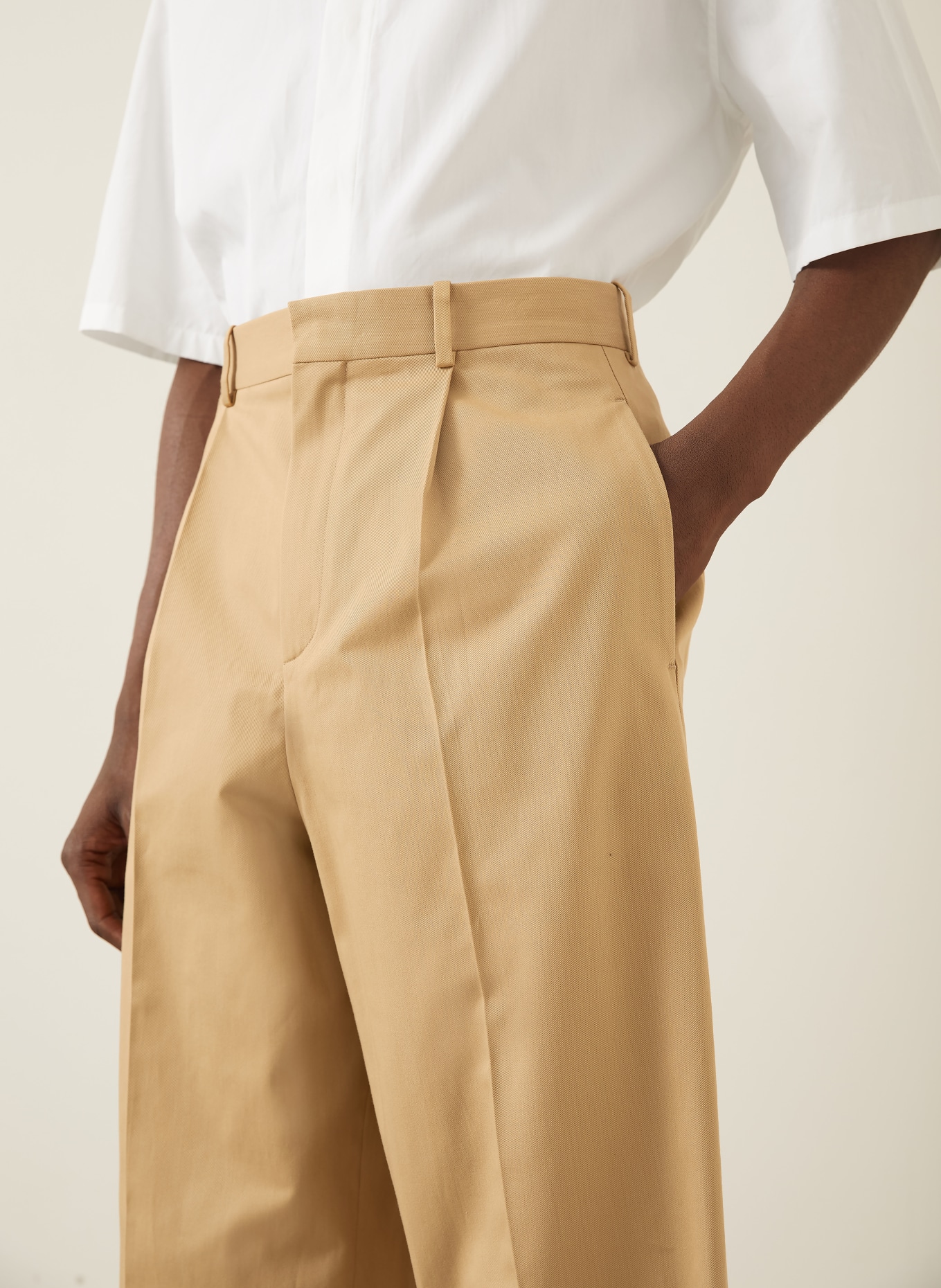 LOEWE Chino Regular Fit: HELLBRAUN