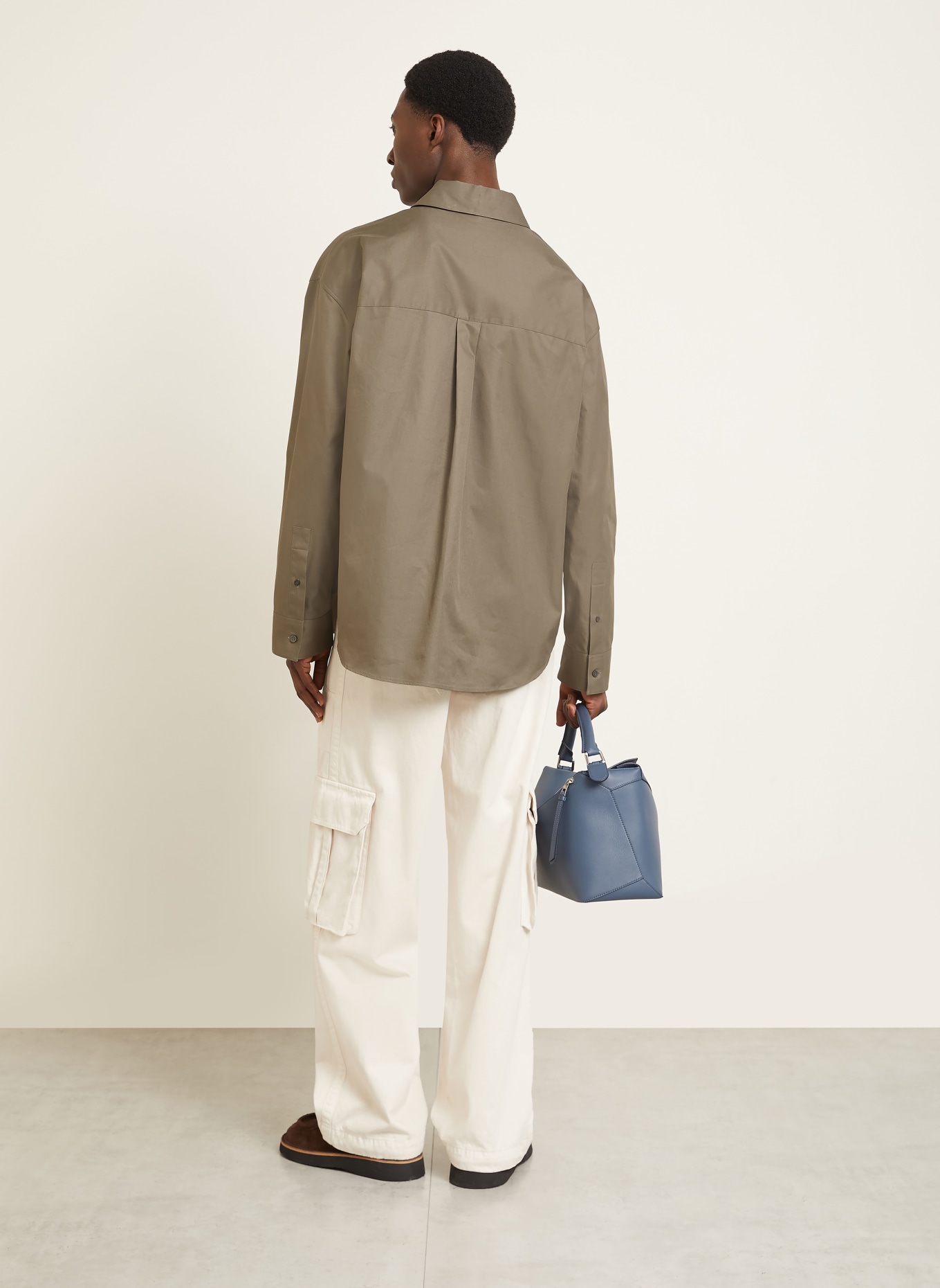LOEWE Comfort Fit Shirt: KHAKI
