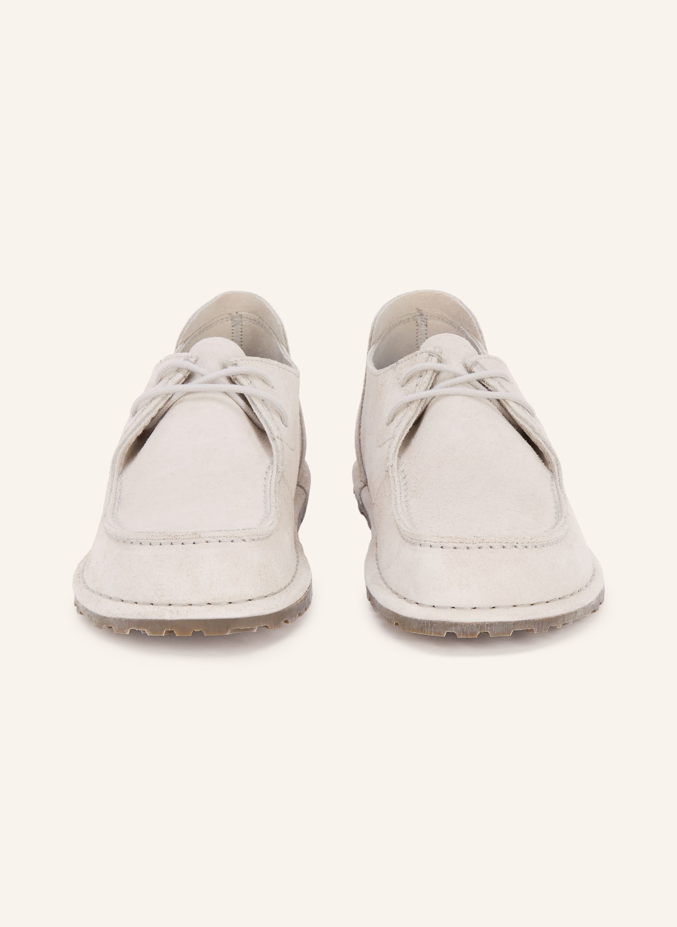 BIRKENSTOCK Sznurowane buty UTTI LACE: KREMOWY