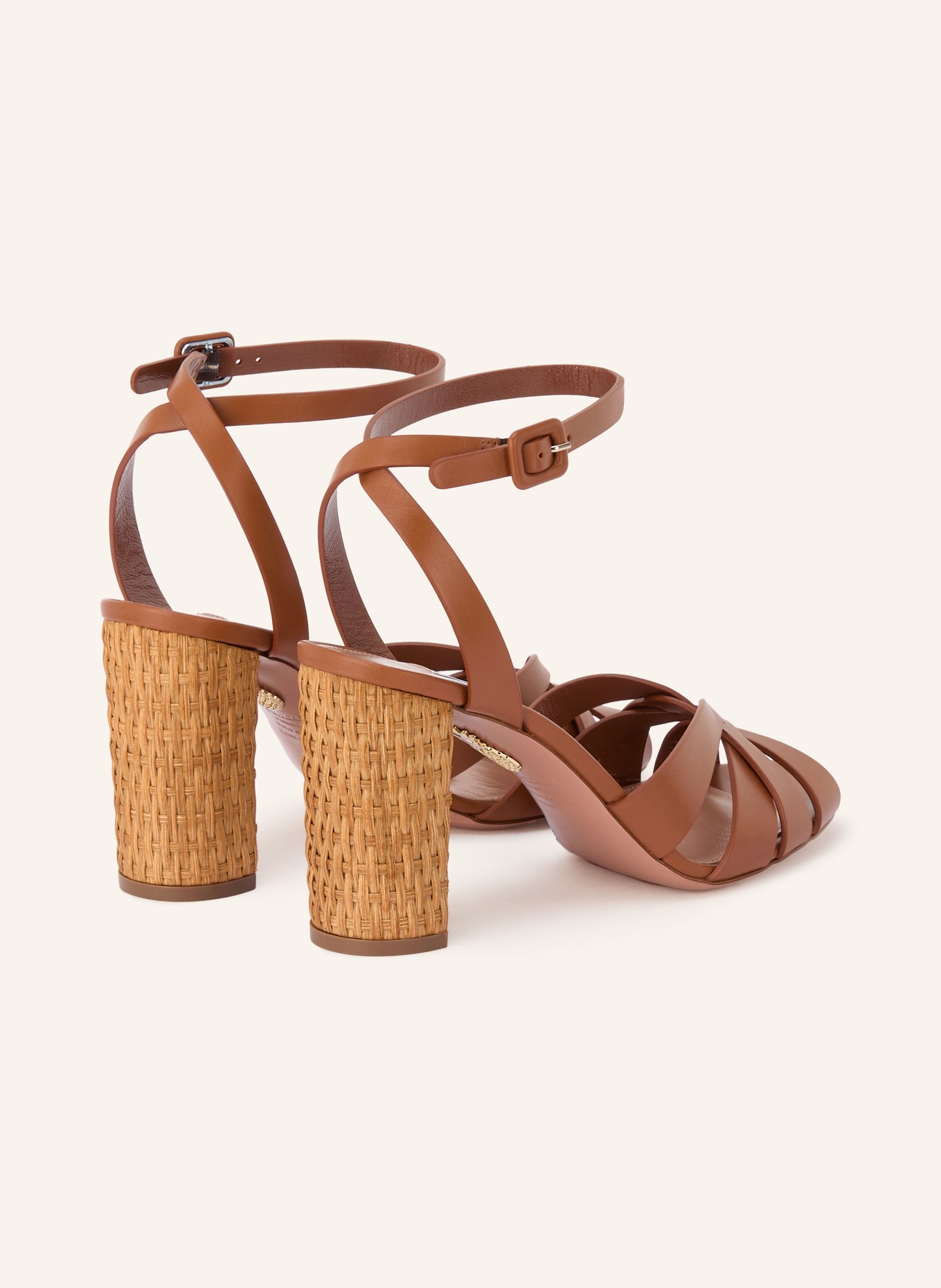 AQUAZZURA Sandaaltjes COPACABANA: BRUIN