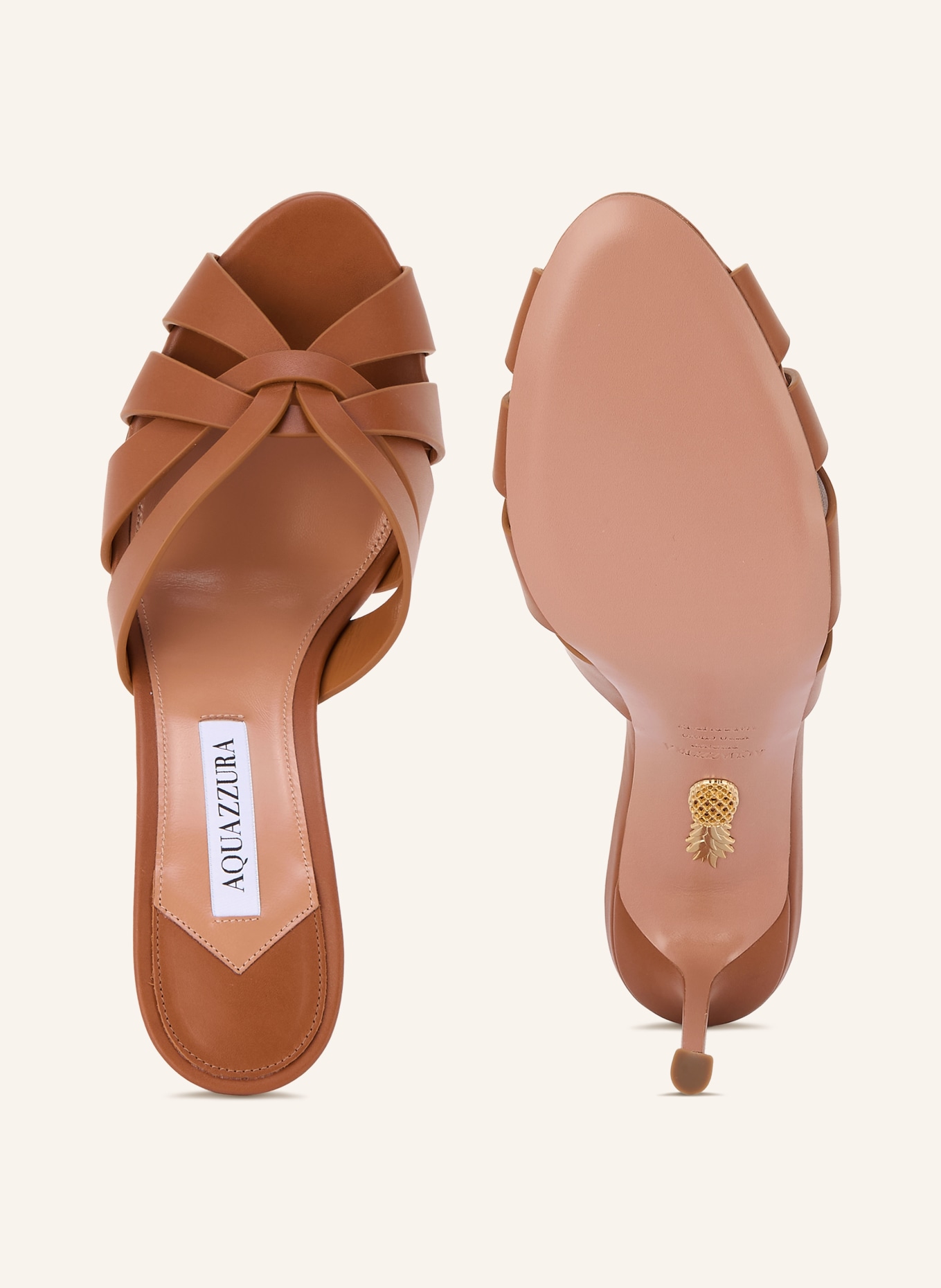 AQUAZZURA Mules COPACABANA: BRUIN