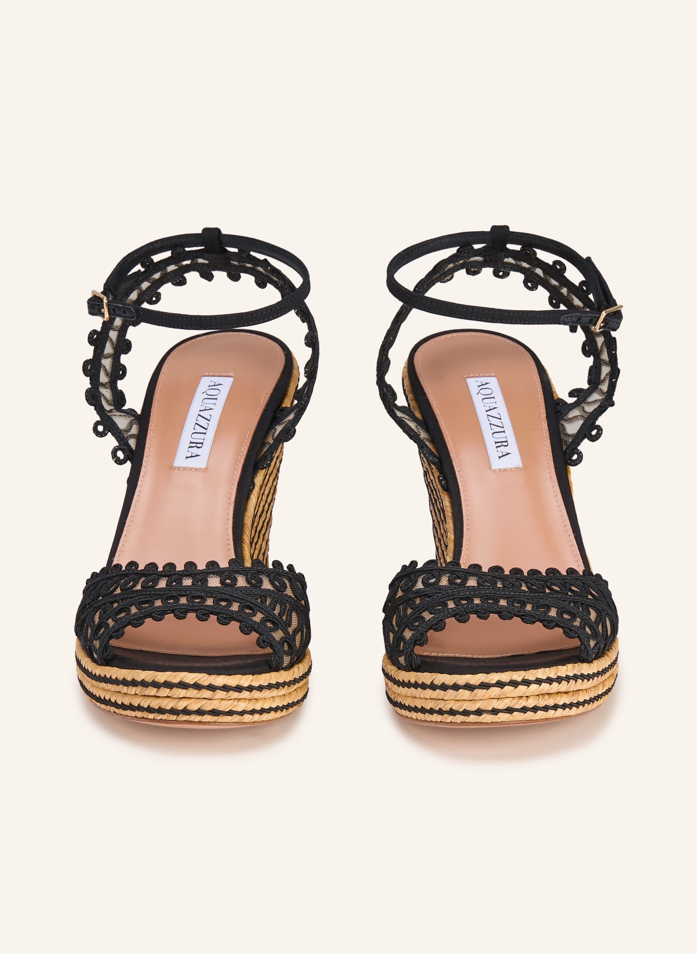 AQUAZZURA Sleehakken KAHLO: ZWART