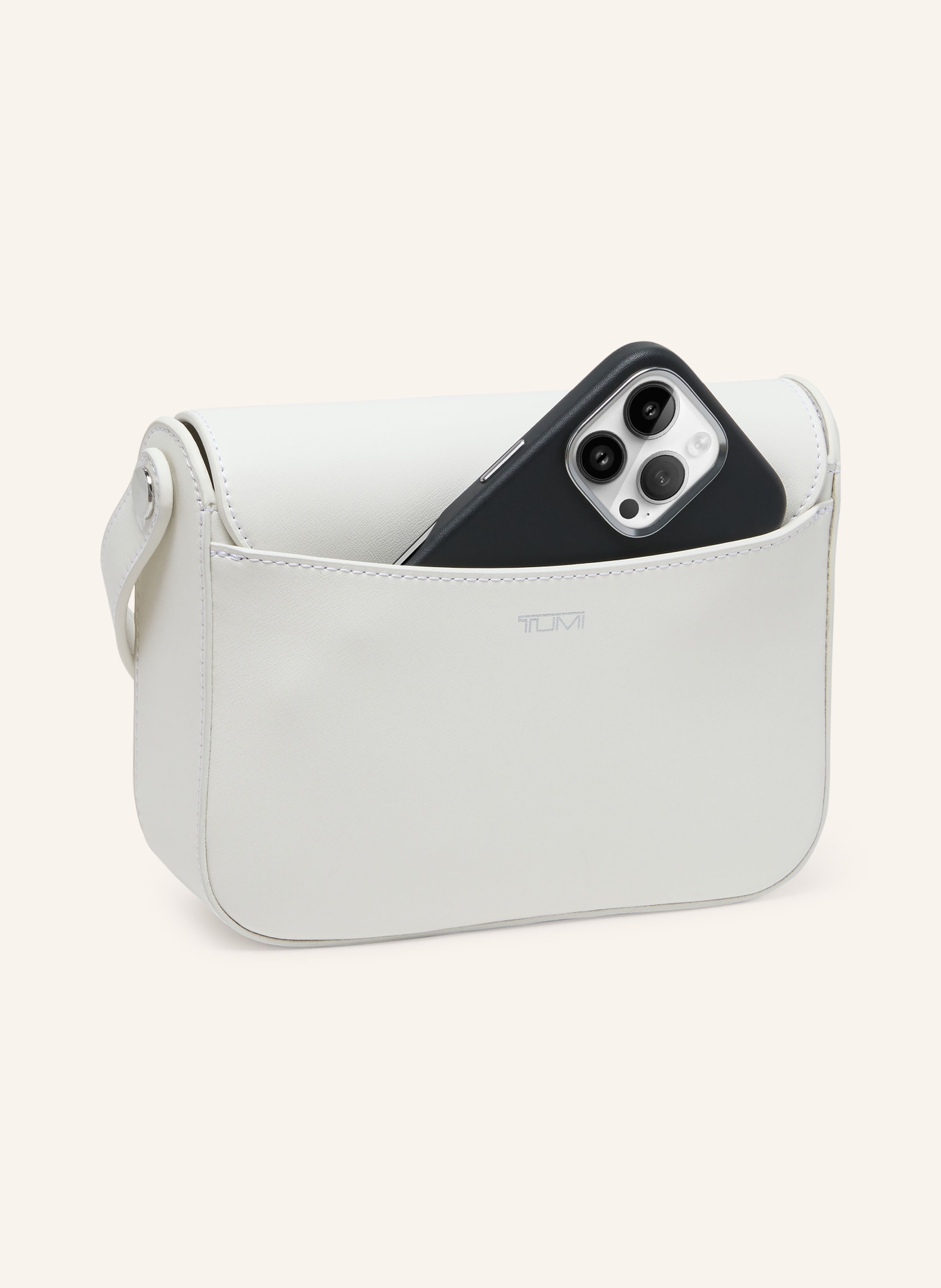 TUMI Sac à bandoulière OLAS SMALL: BLANC / ARGENT