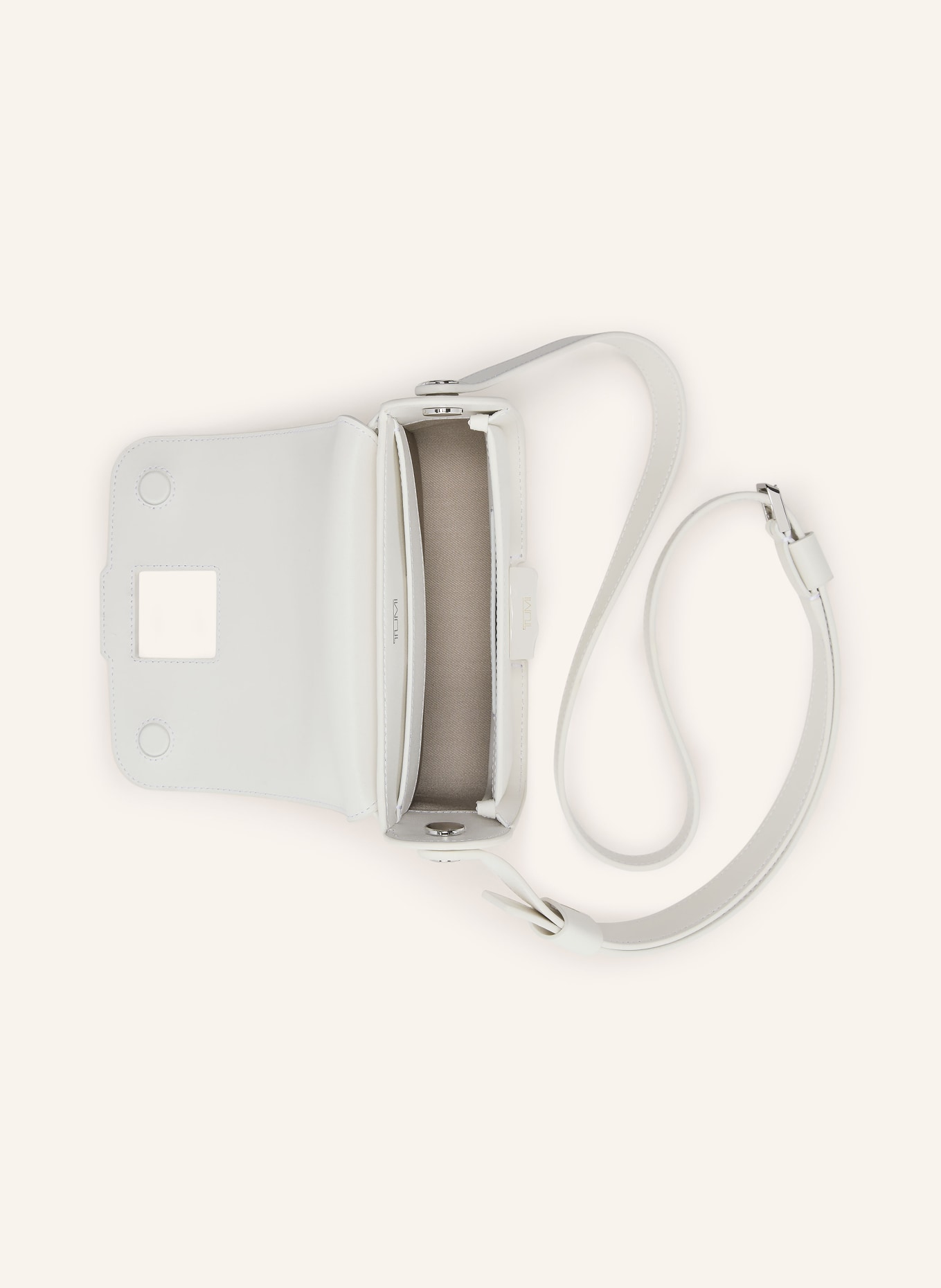 TUMI Sac à bandoulière OLAS SMALL: BLANC / ARGENT