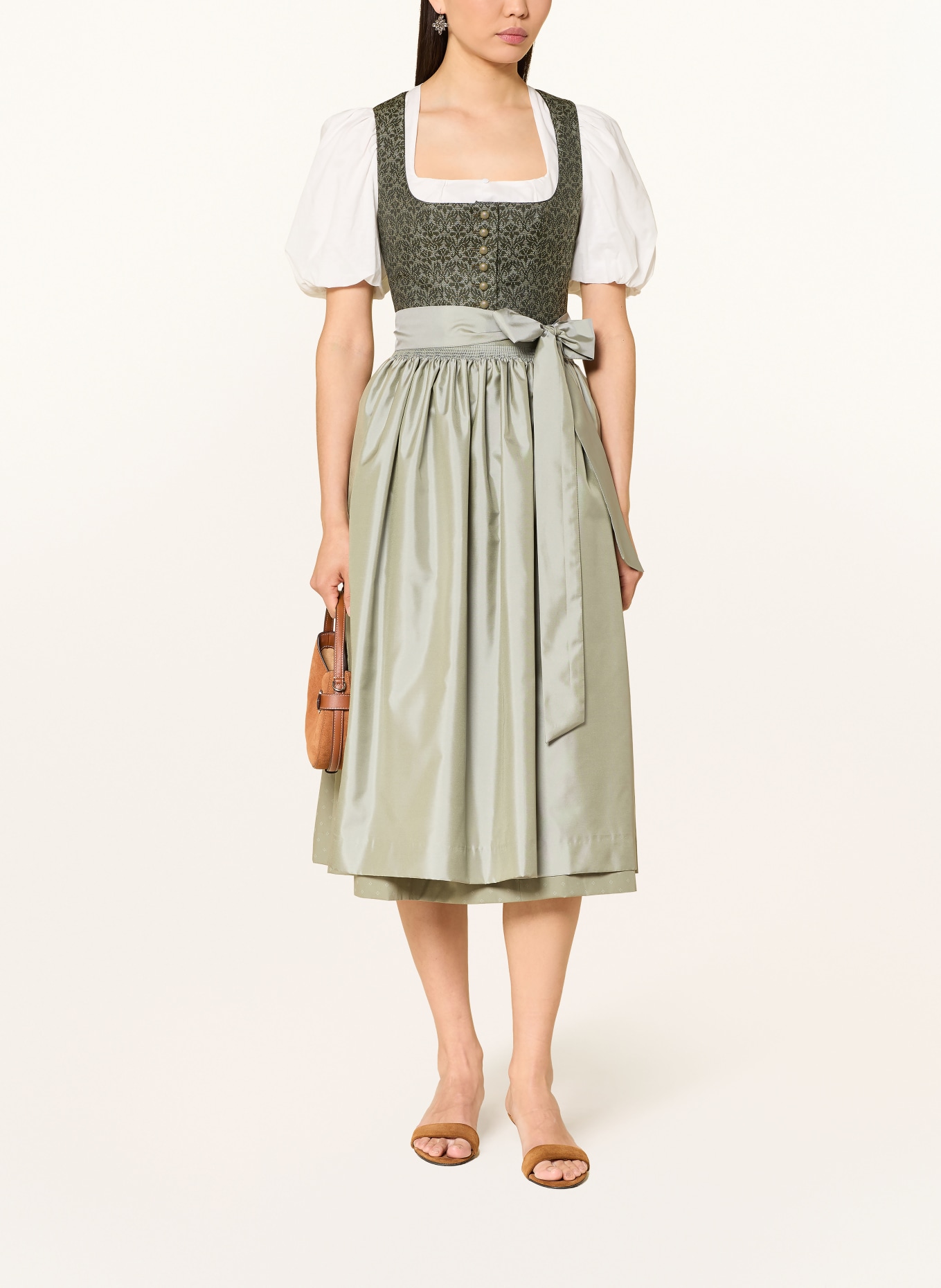 Hammerschmid Dirndl PILLERSEE: GRÜN / DUNKELGRÜN