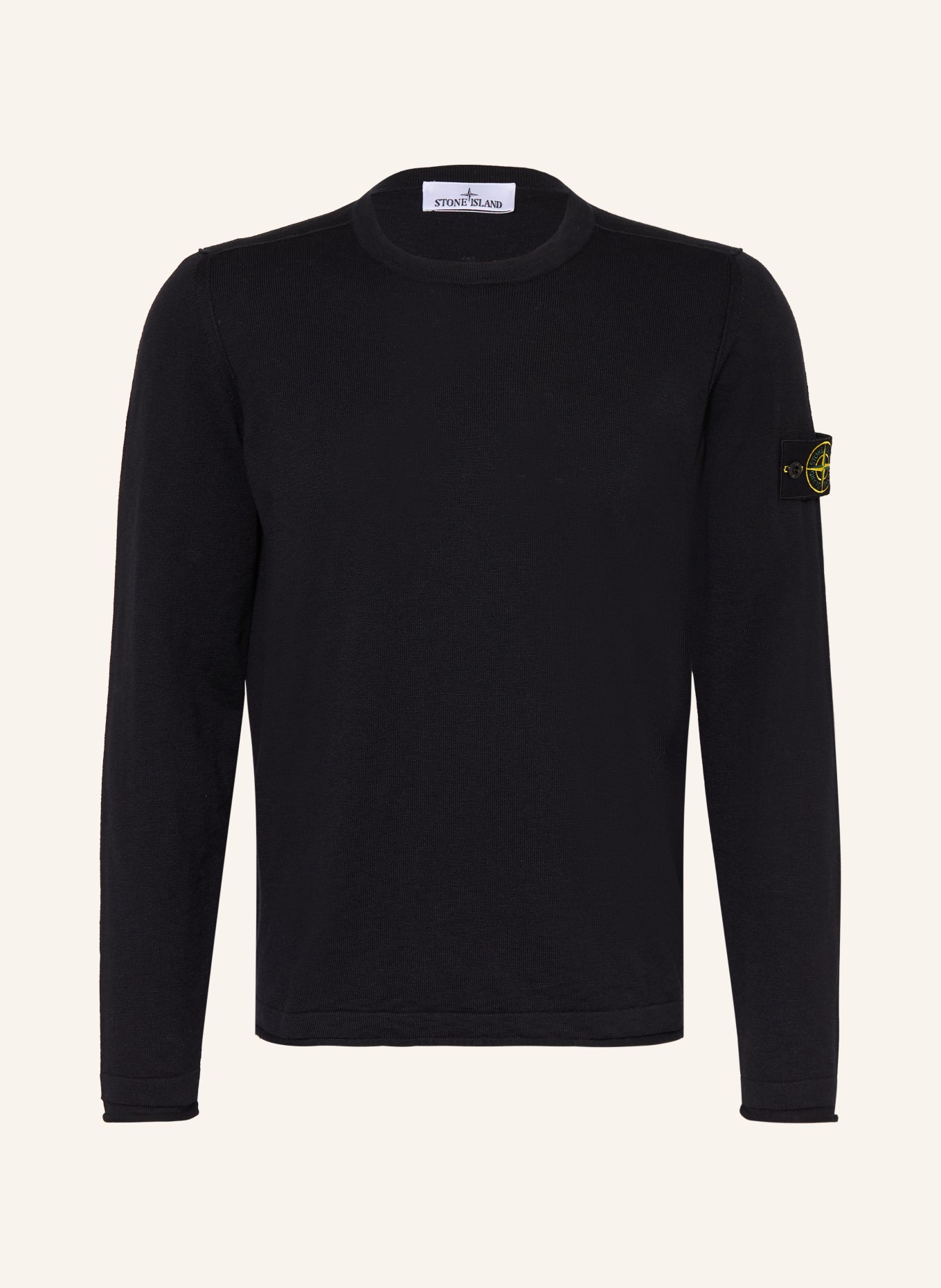 STONE ISLAND sweter: CZARNY