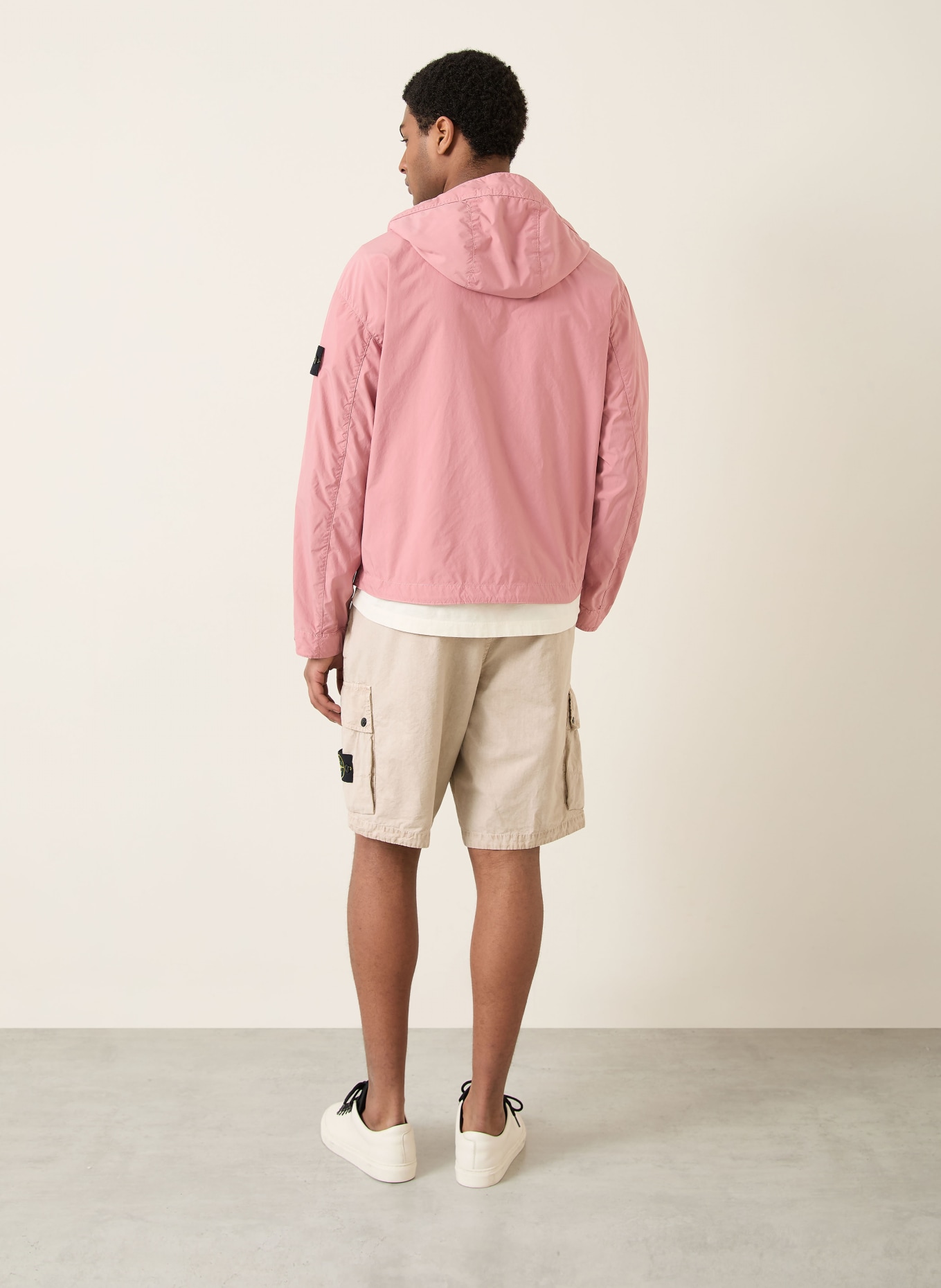 STONE ISLAND short cargo: BEIGE