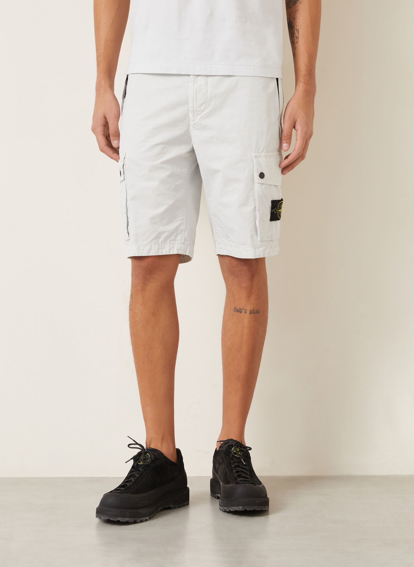 STONE ISLAND Cargoshorts: BLAUW