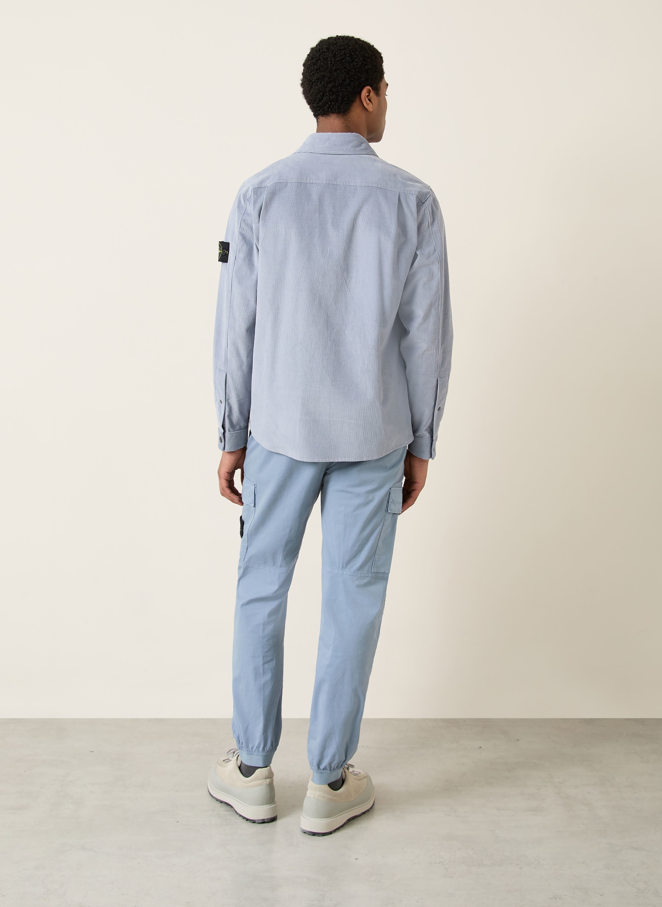 STONE ISLAND Pantalon cargo coupe extra slim: BLEU