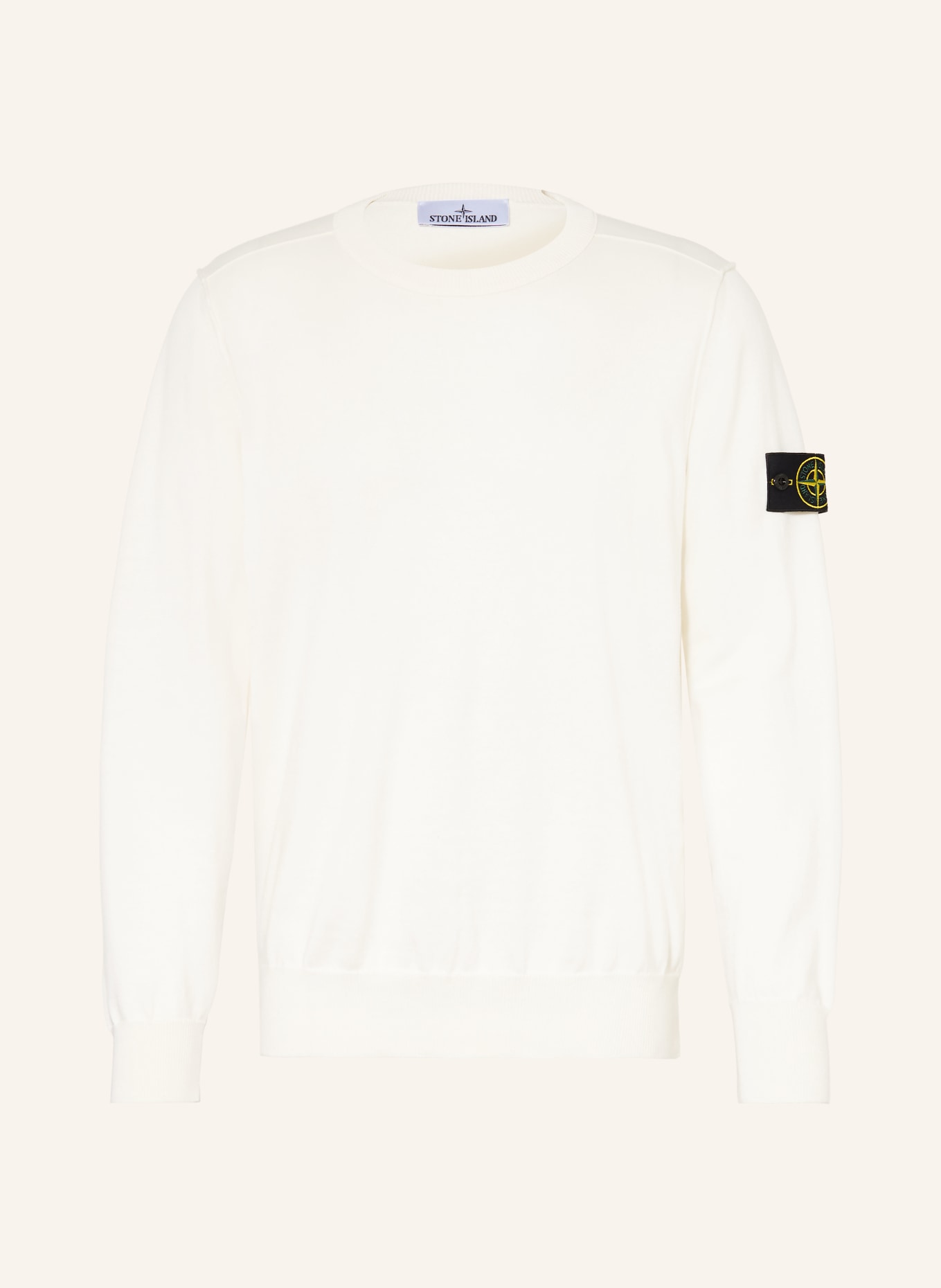 STONE ISLAND trui: CRÈME