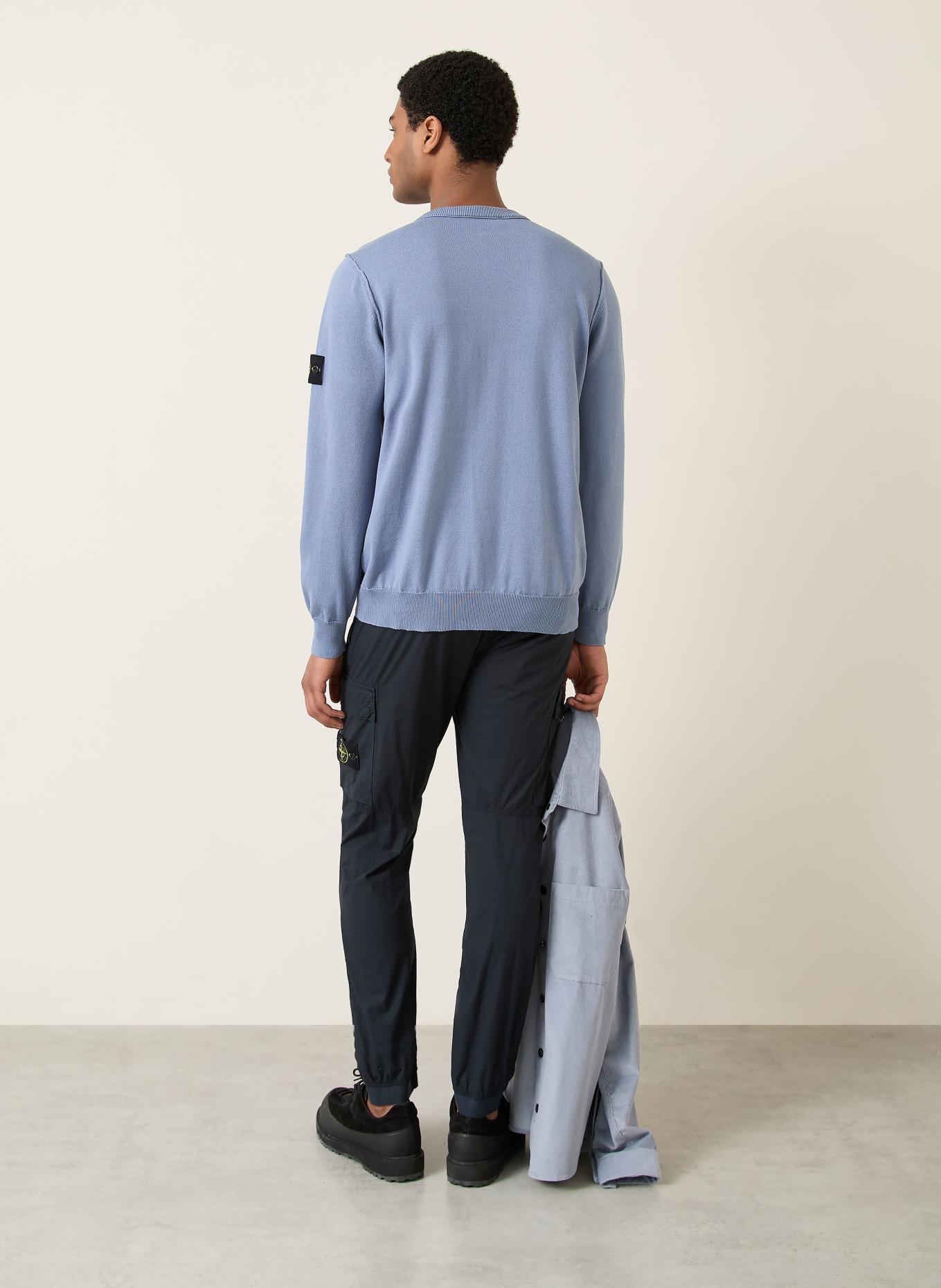 STONE ISLAND Pullover: HELLBLAU