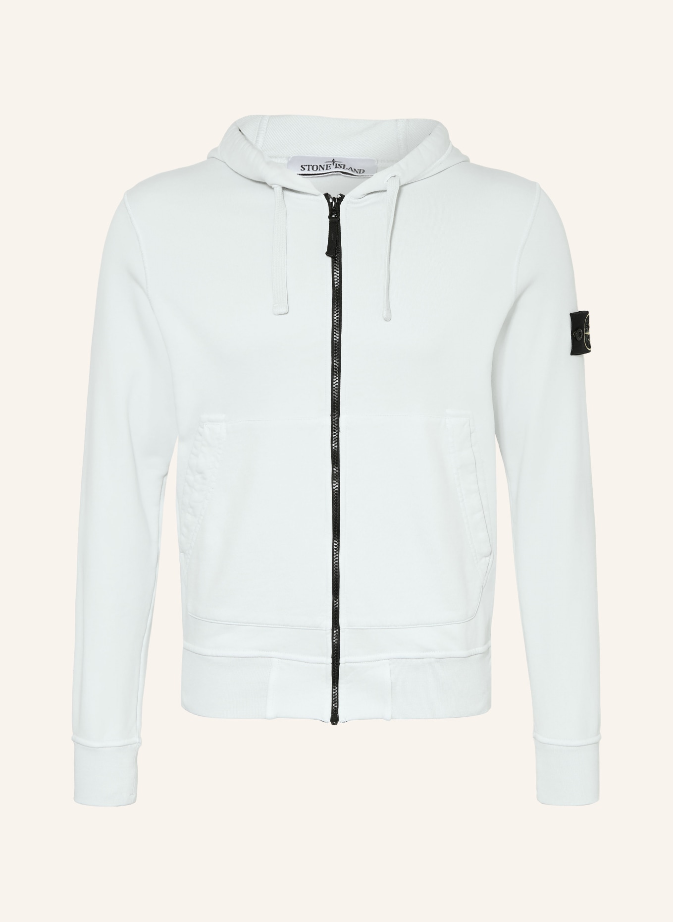 STONE ISLAND sweat à capuche: BLEU CLAIR