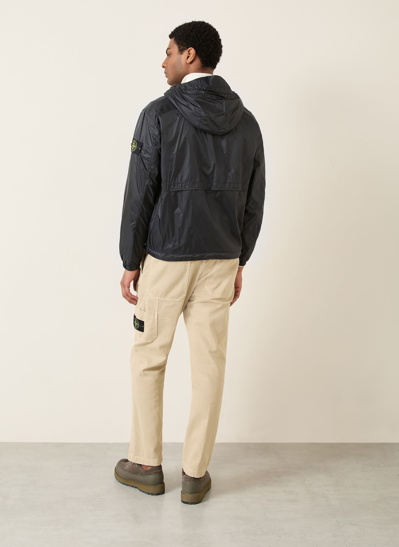 STONE ISLAND veste: BLEU FONCÉ