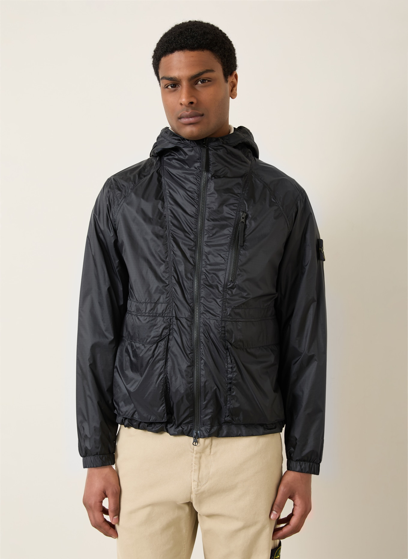 STONE ISLAND veste: BLEU FONCÉ