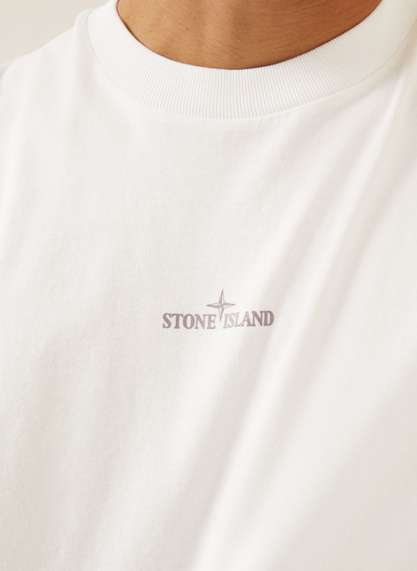 STONE ISLAND T-shirt: WIT
