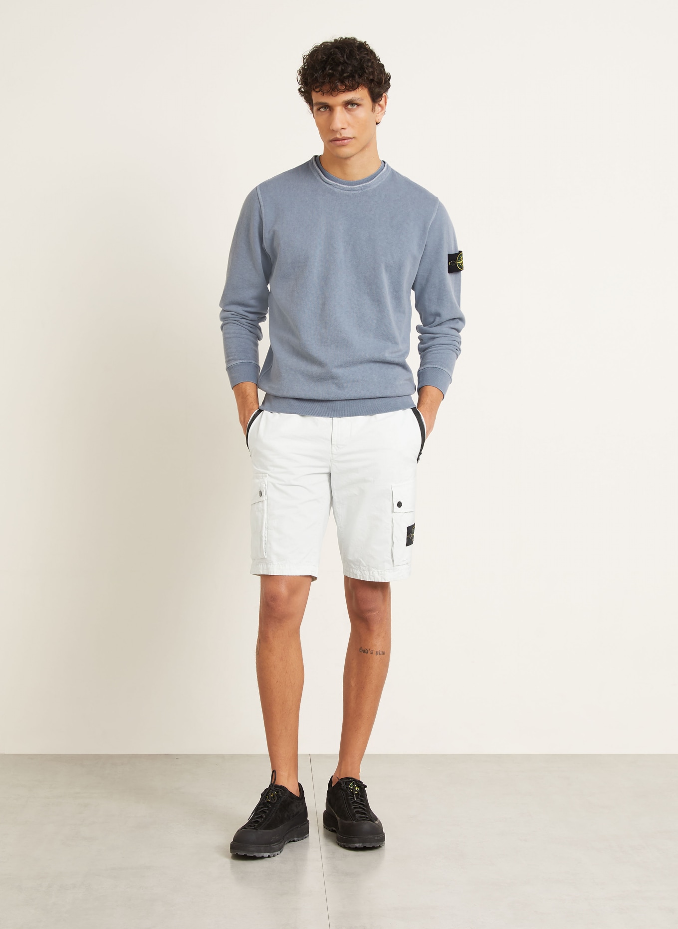 STONE ISLAND Sweatshirt: BLAUW