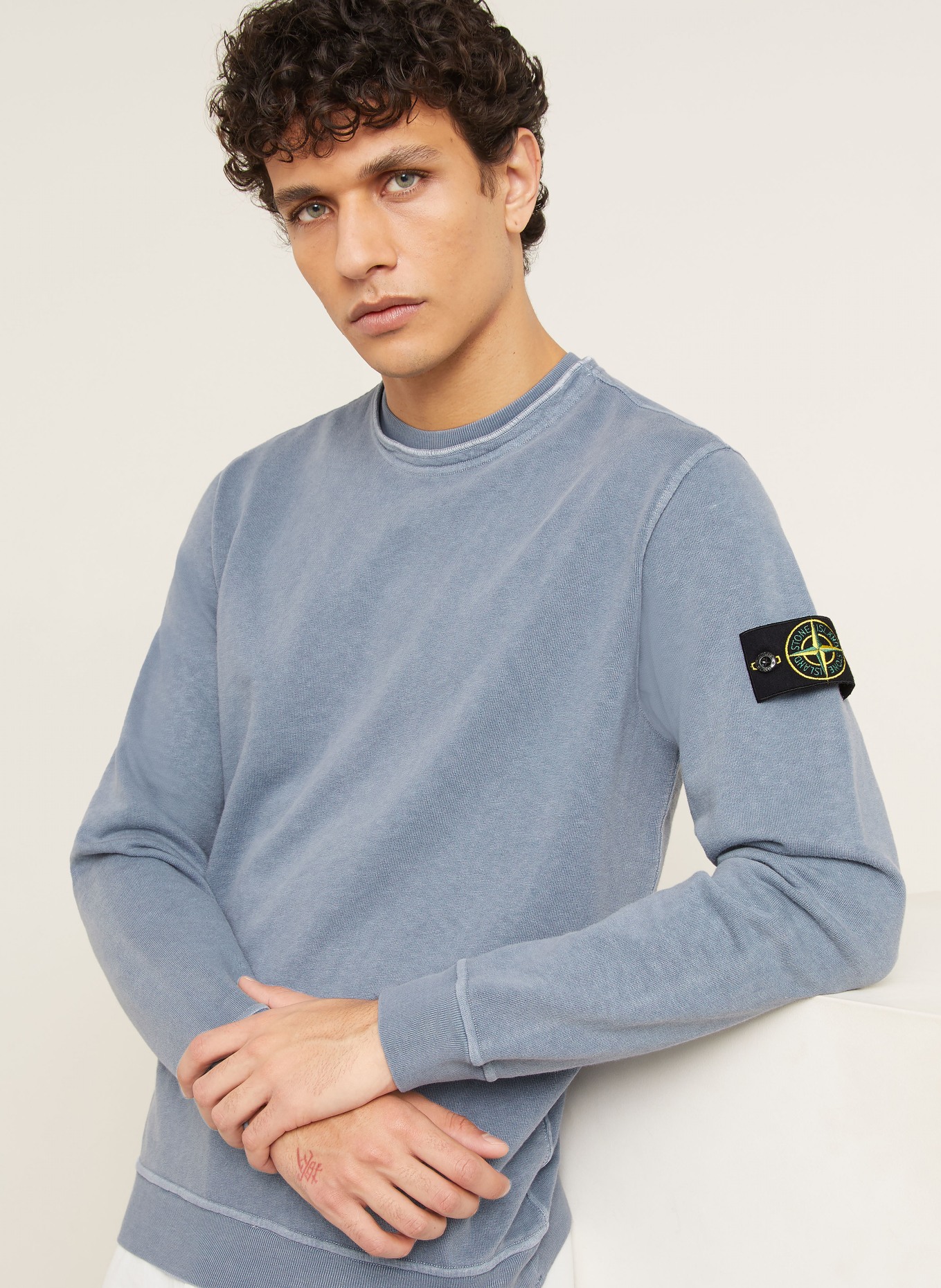 STONE ISLAND Sweatshirt: BLAUW