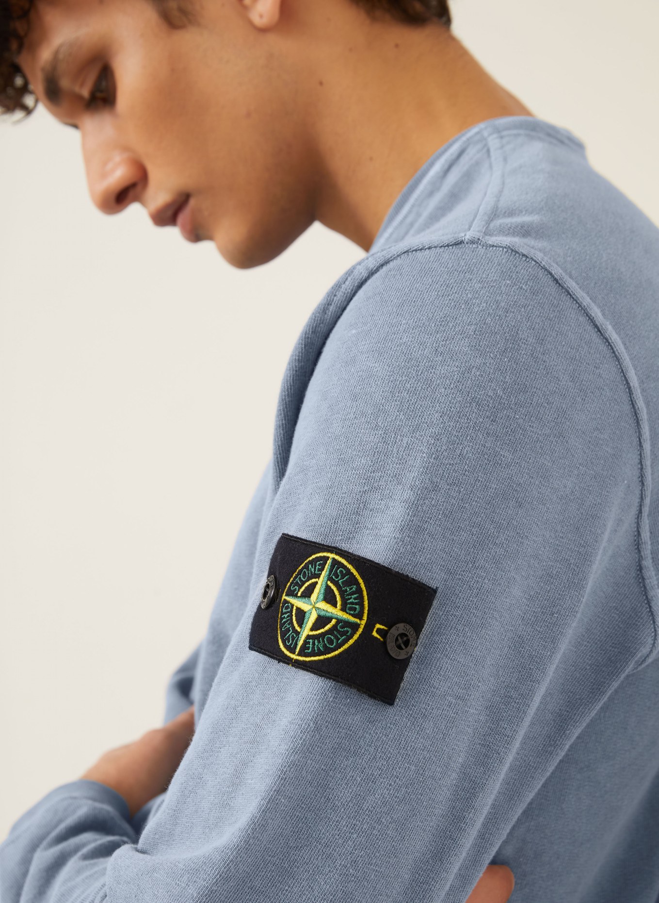 STONE ISLAND Sweatshirt: BLAUW