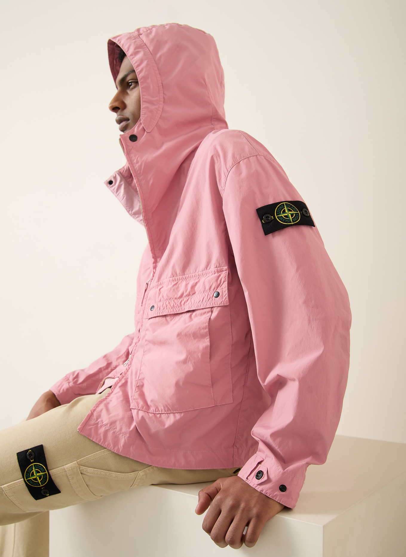 STONE ISLAND Jacke: HELLROT