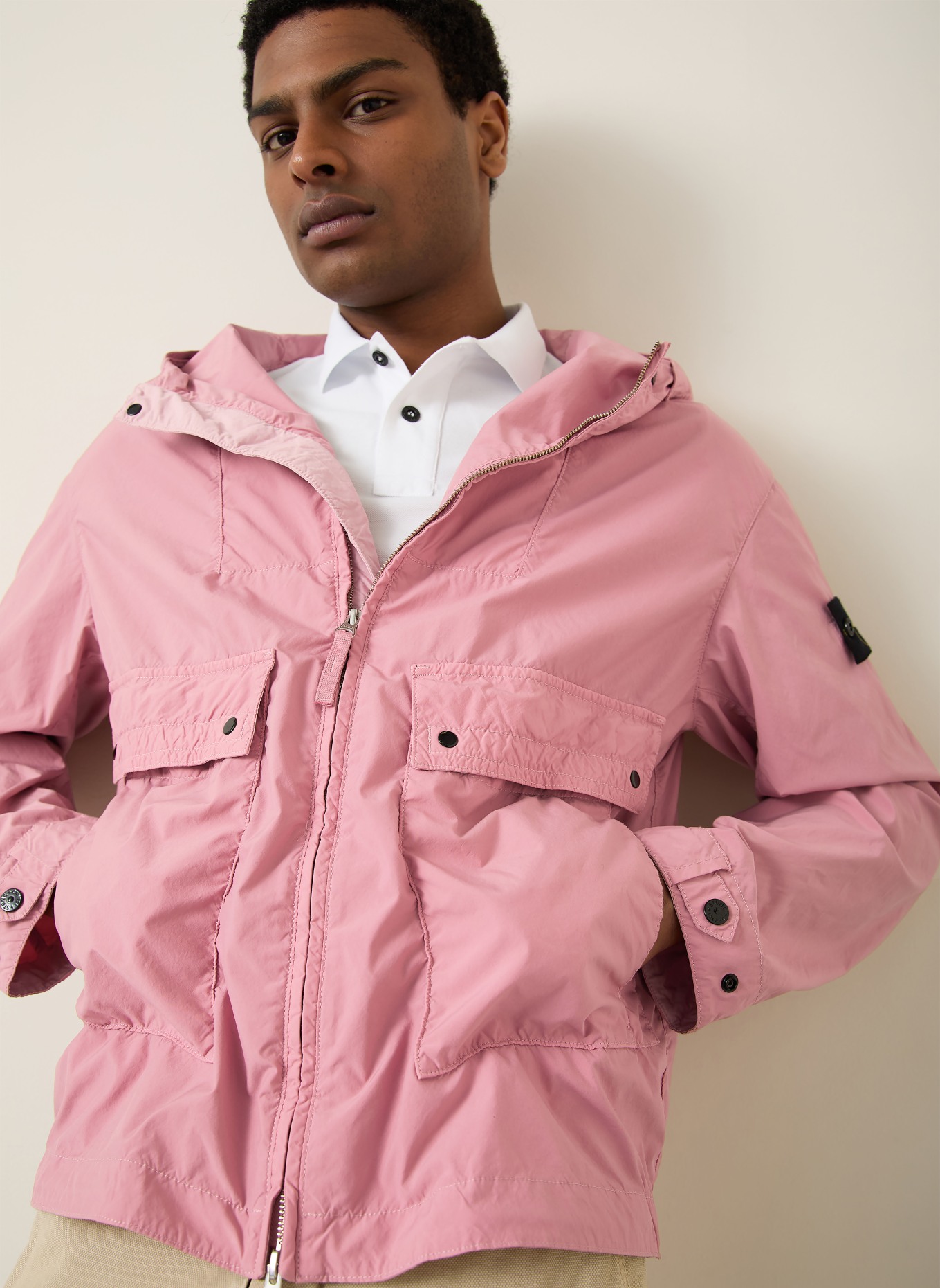 STONE ISLAND Jacke: HELLROT