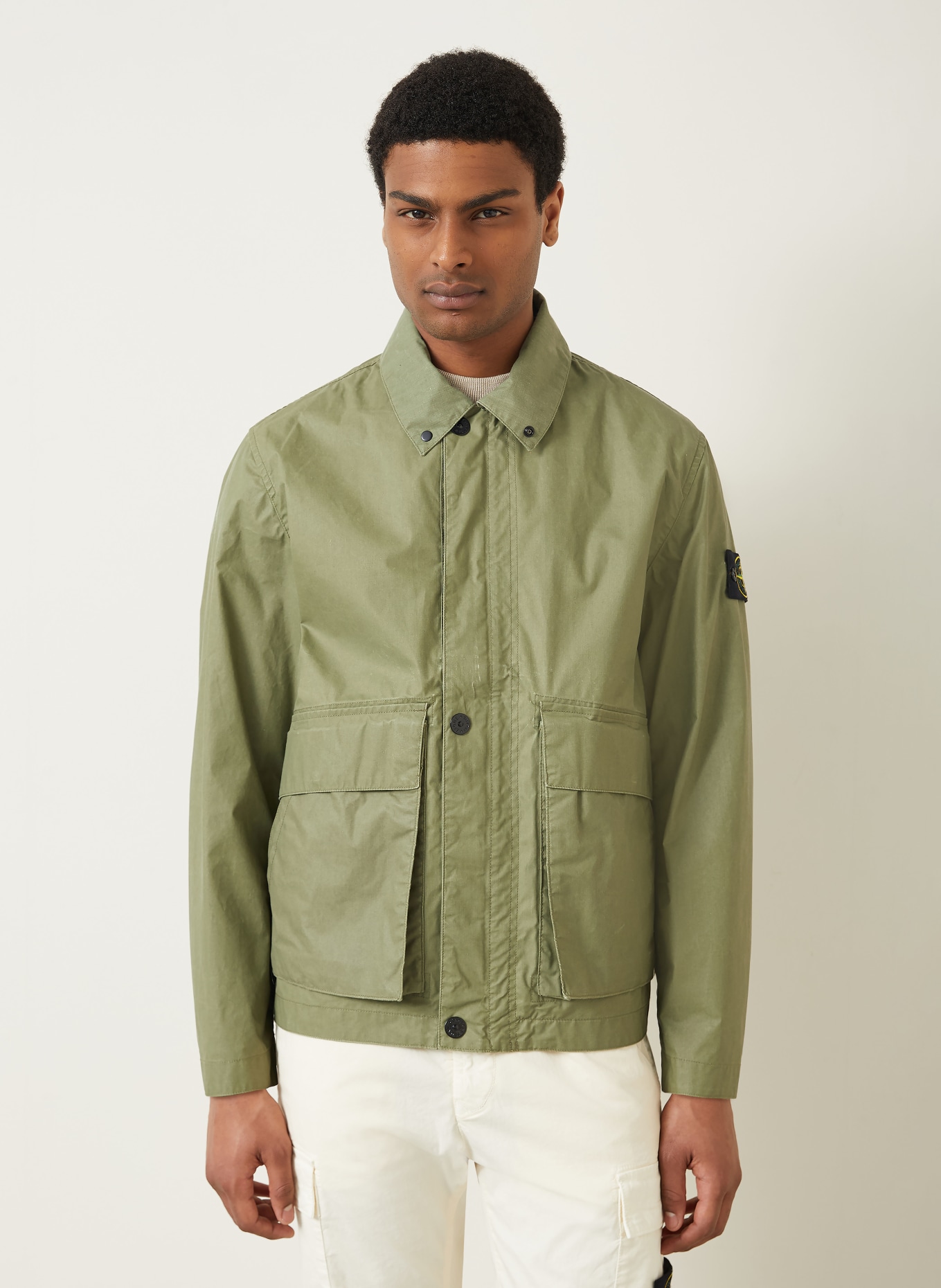 STONE ISLAND Survêtement TELA: KAKI