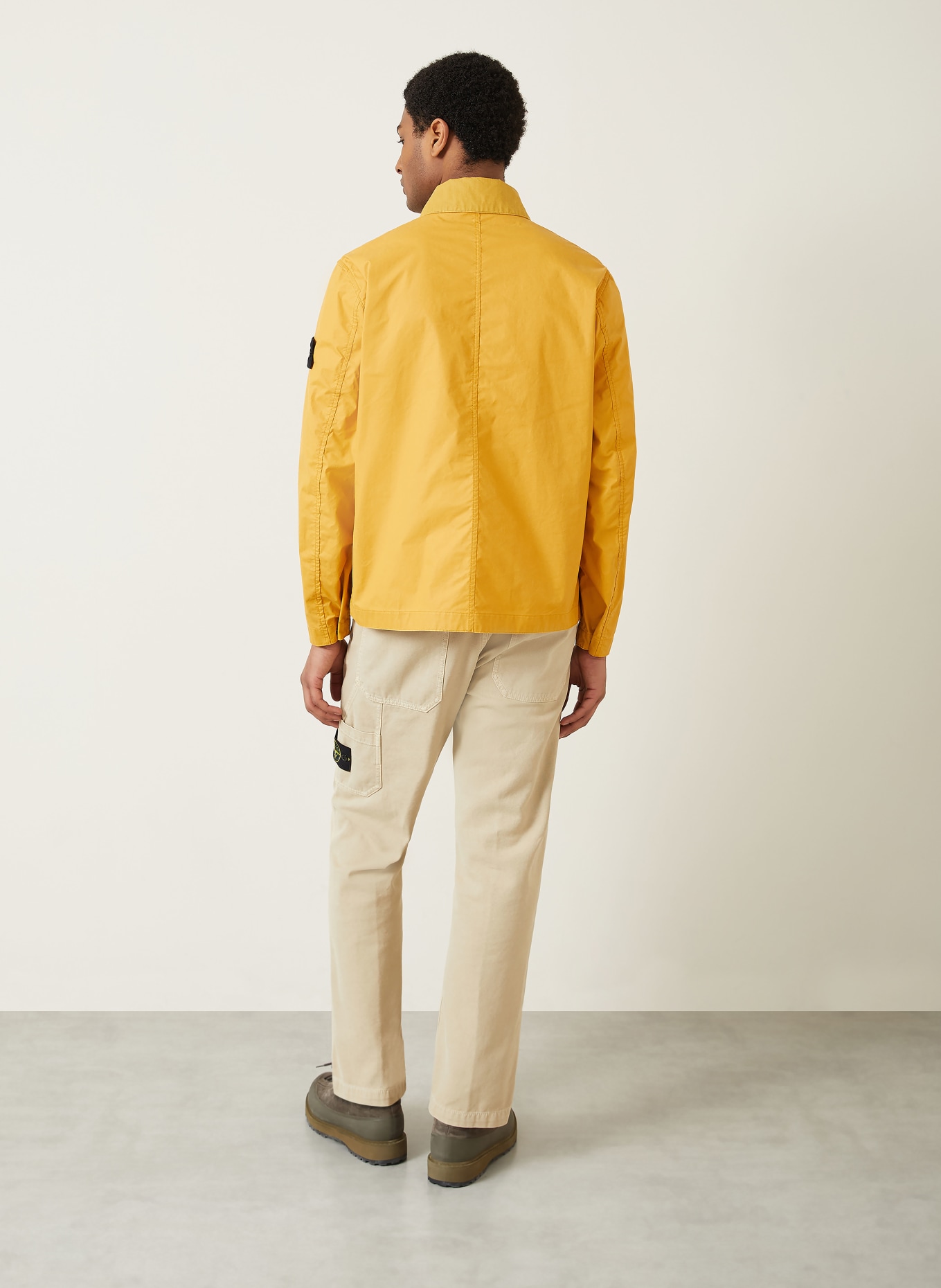 STONE ISLAND Survêtement TELA: JAUNE FONCÉ