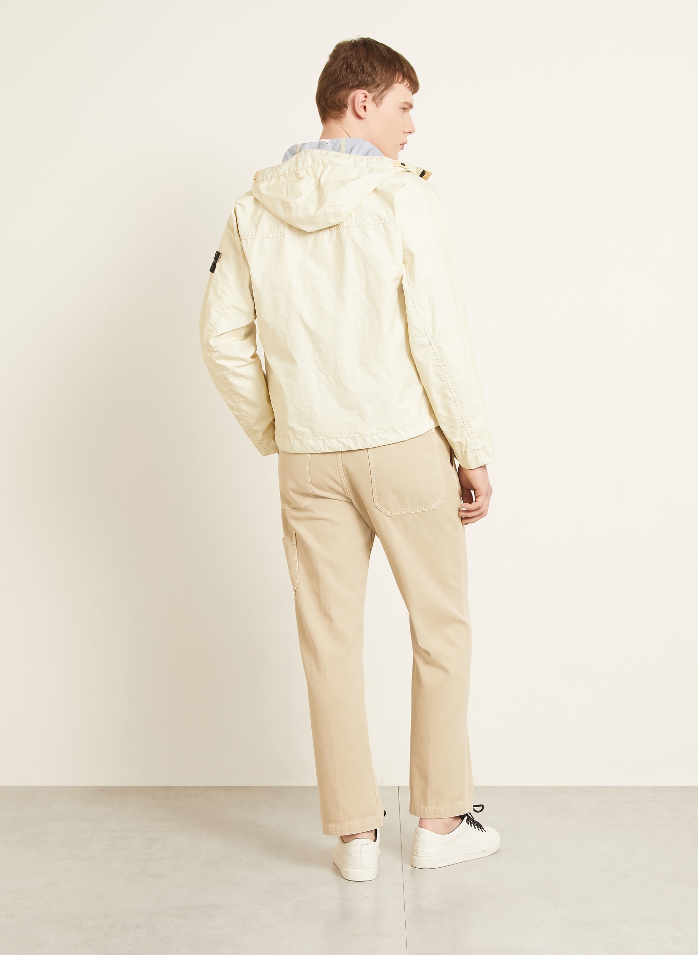 STONE ISLAND Kurtka MEMBRANA 3L TC: ECRU