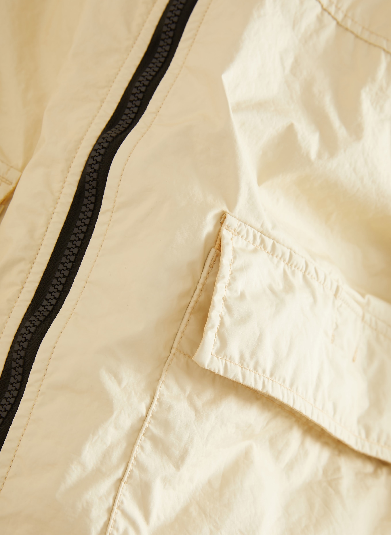 STONE ISLAND Kurtka MEMBRANA 3L TC: ECRU