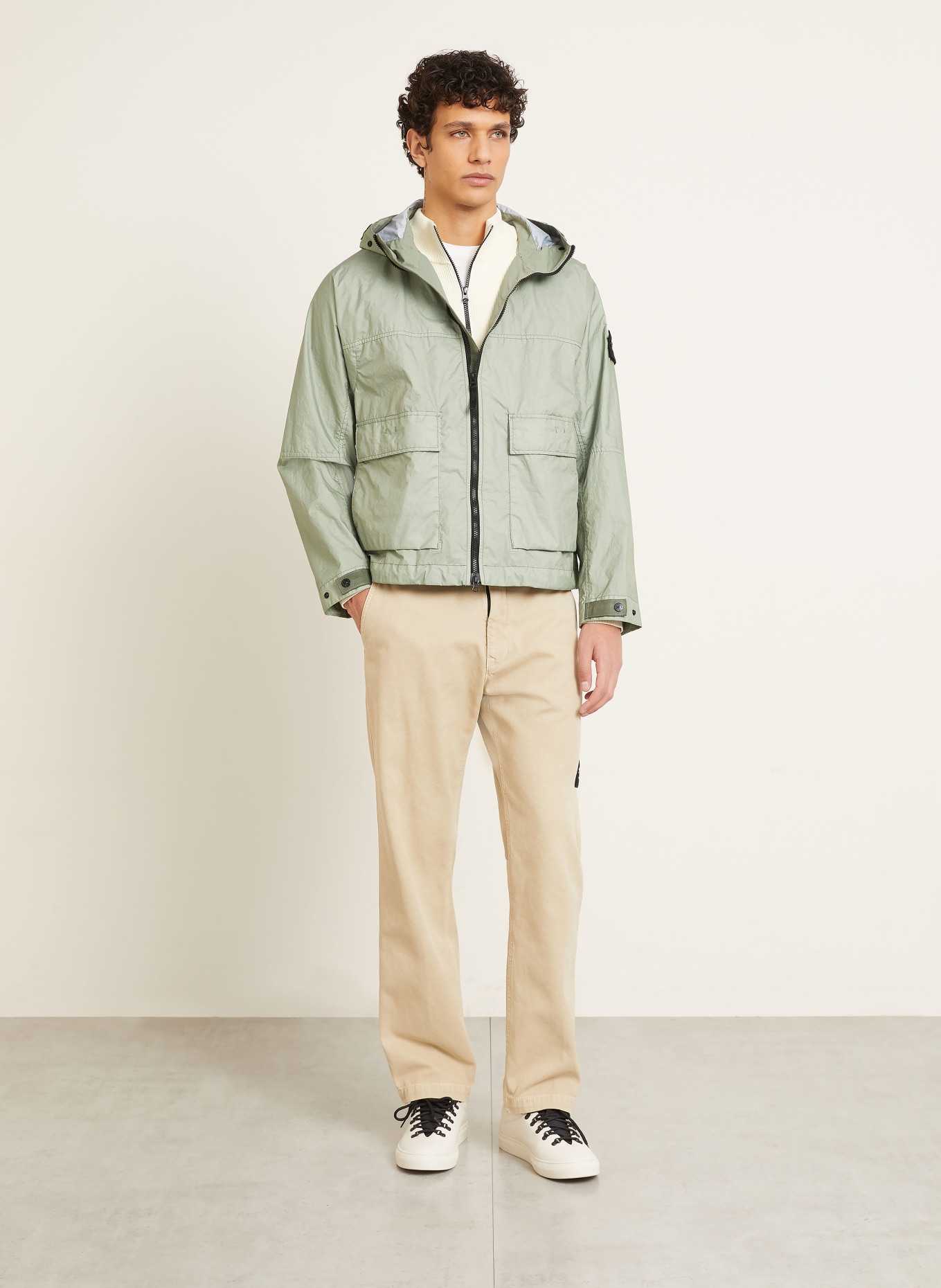 STONE ISLAND Jas MEMBRANA 3L TC: MINT