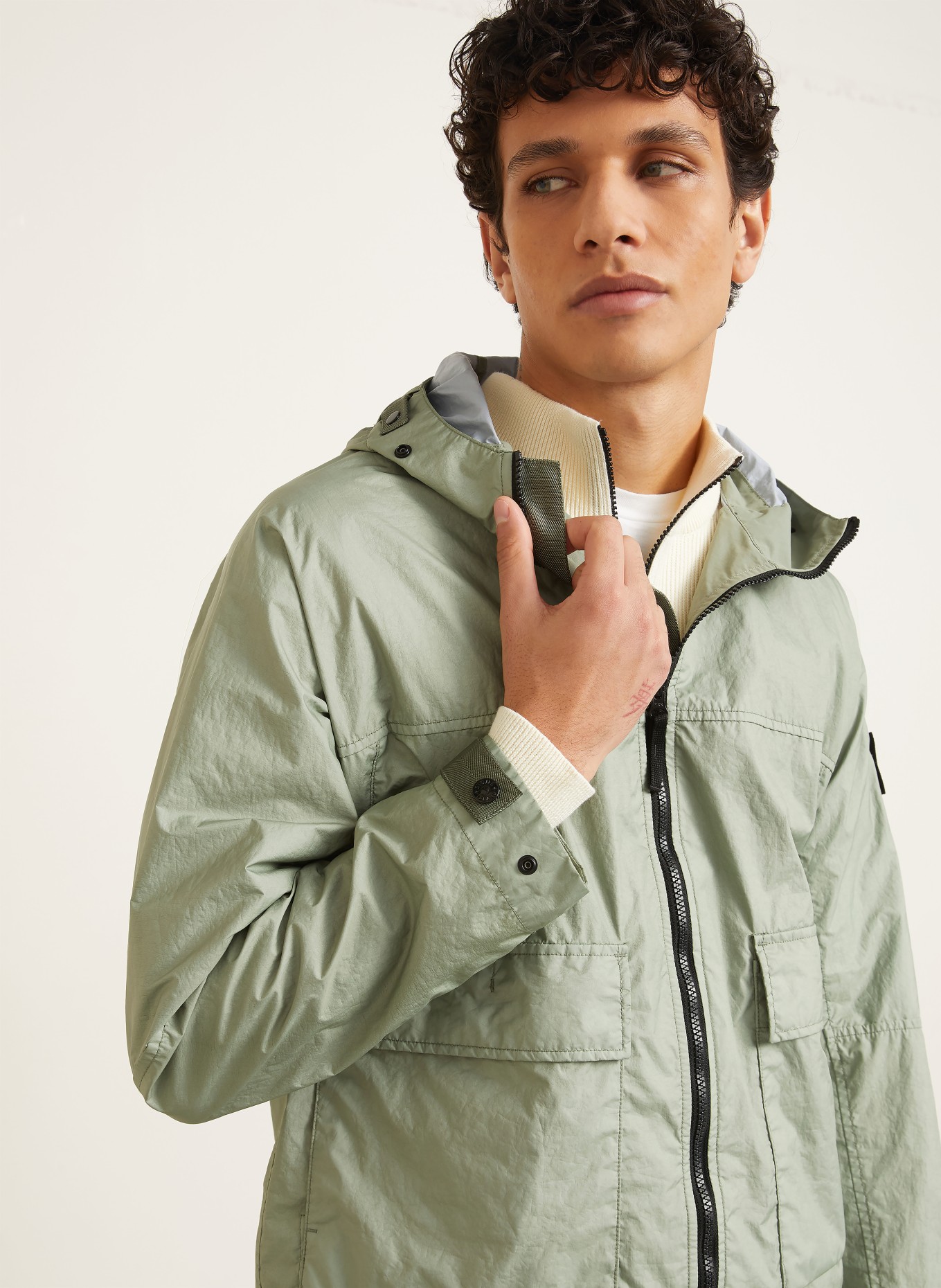 STONE ISLAND Jas MEMBRANA 3L TC: MINT