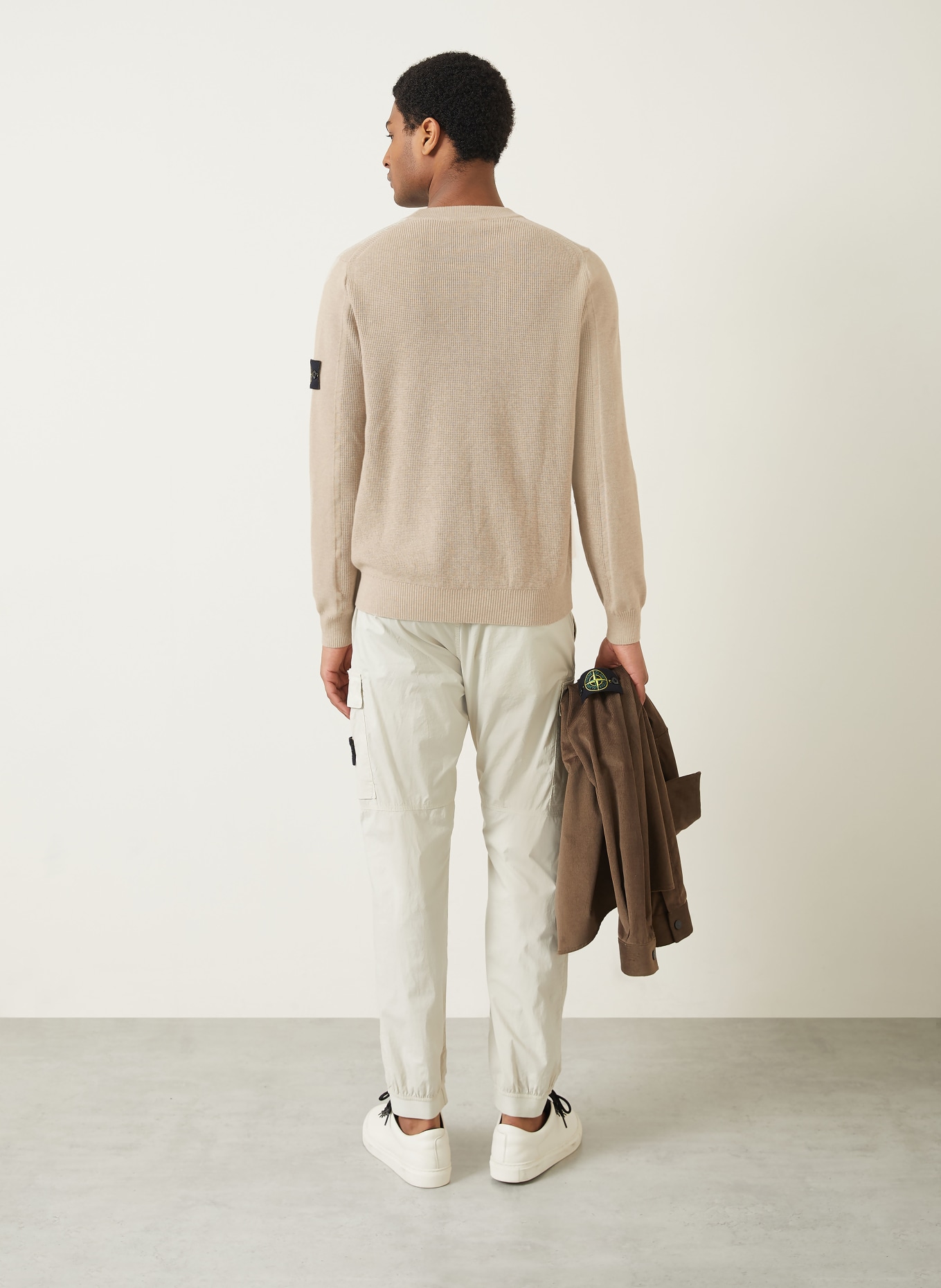 STONE ISLAND Pullover: BEIGE