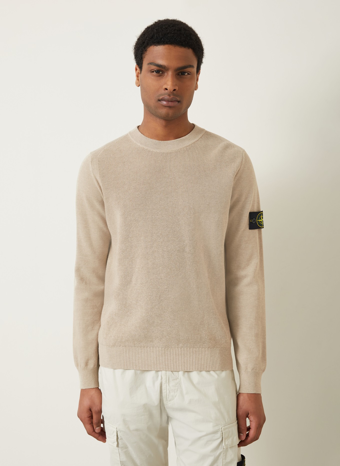 STONE ISLAND Pullover: BEIGE