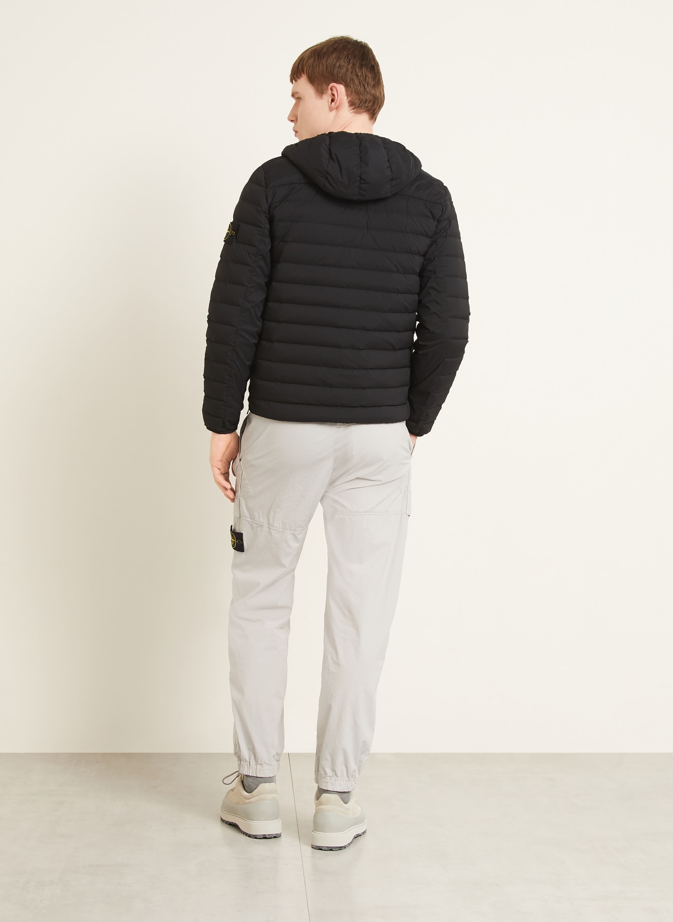 STONE ISLAND Daunenjacke: SCHWARZ