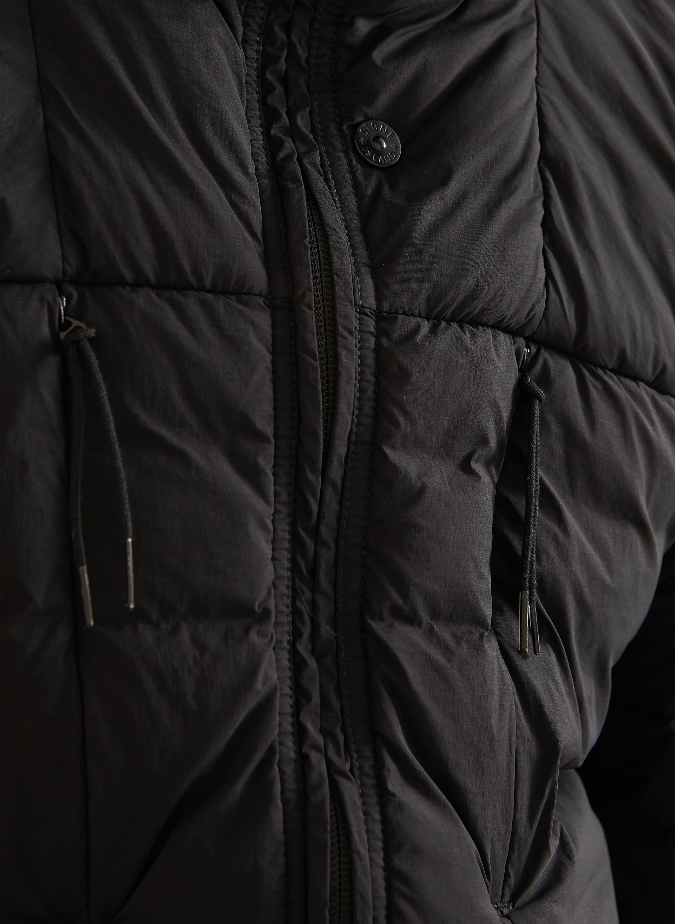STONE ISLAND Daunenjacke: SCHWARZ