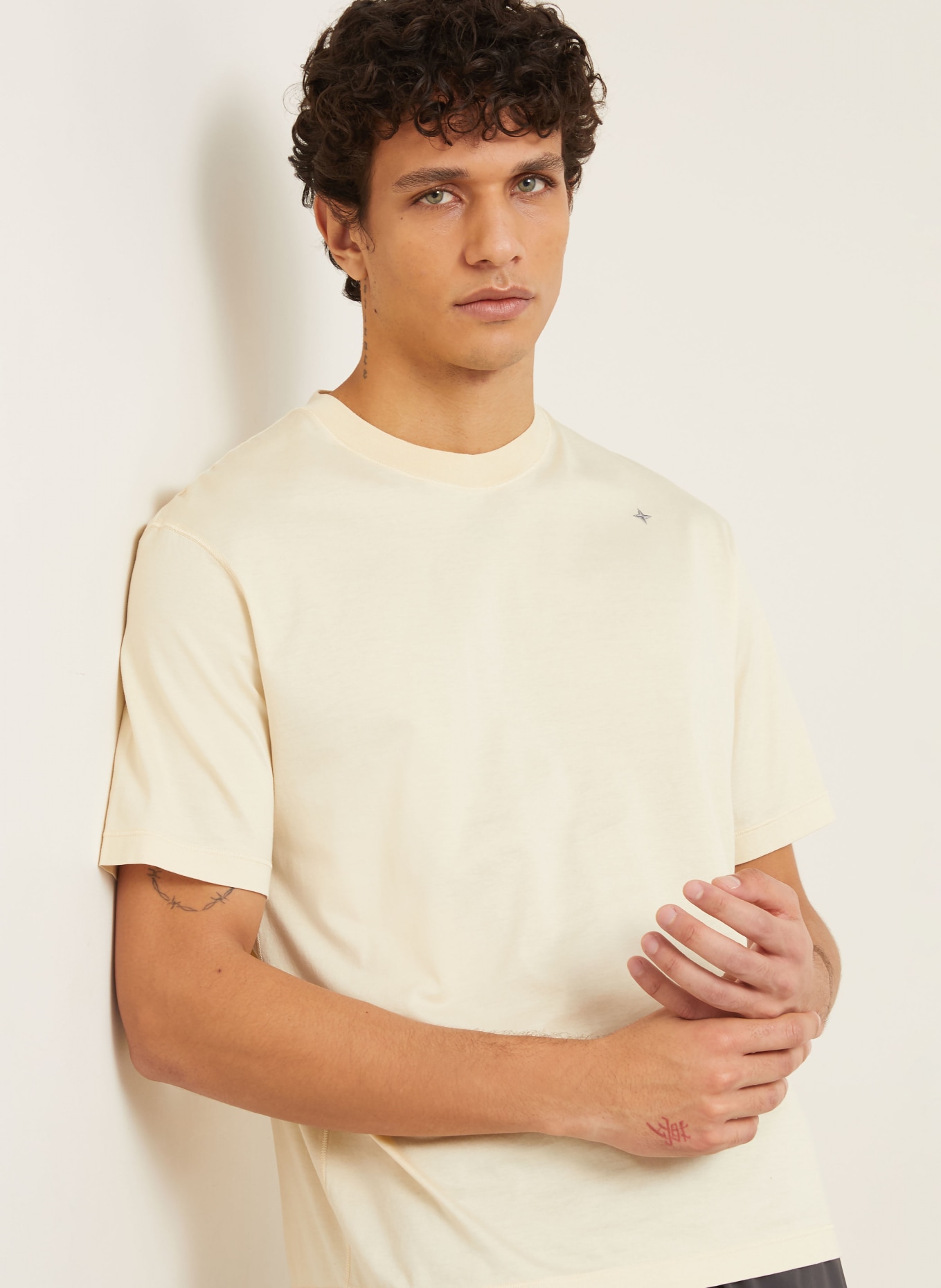 STONE ISLAND T-shirt: BEIGE