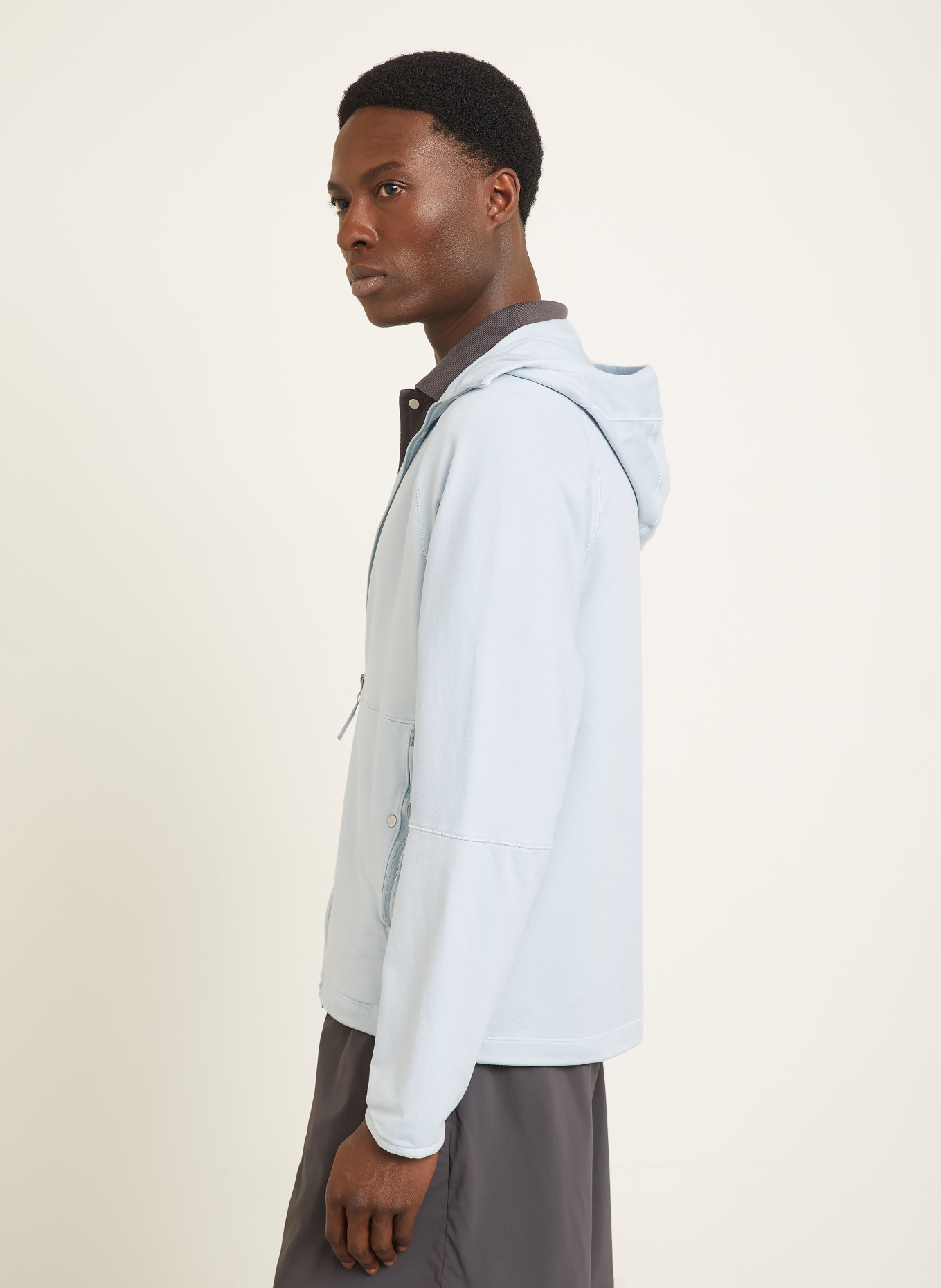 STONE ISLAND Sweatjacke STELLINA: HELLBLAU