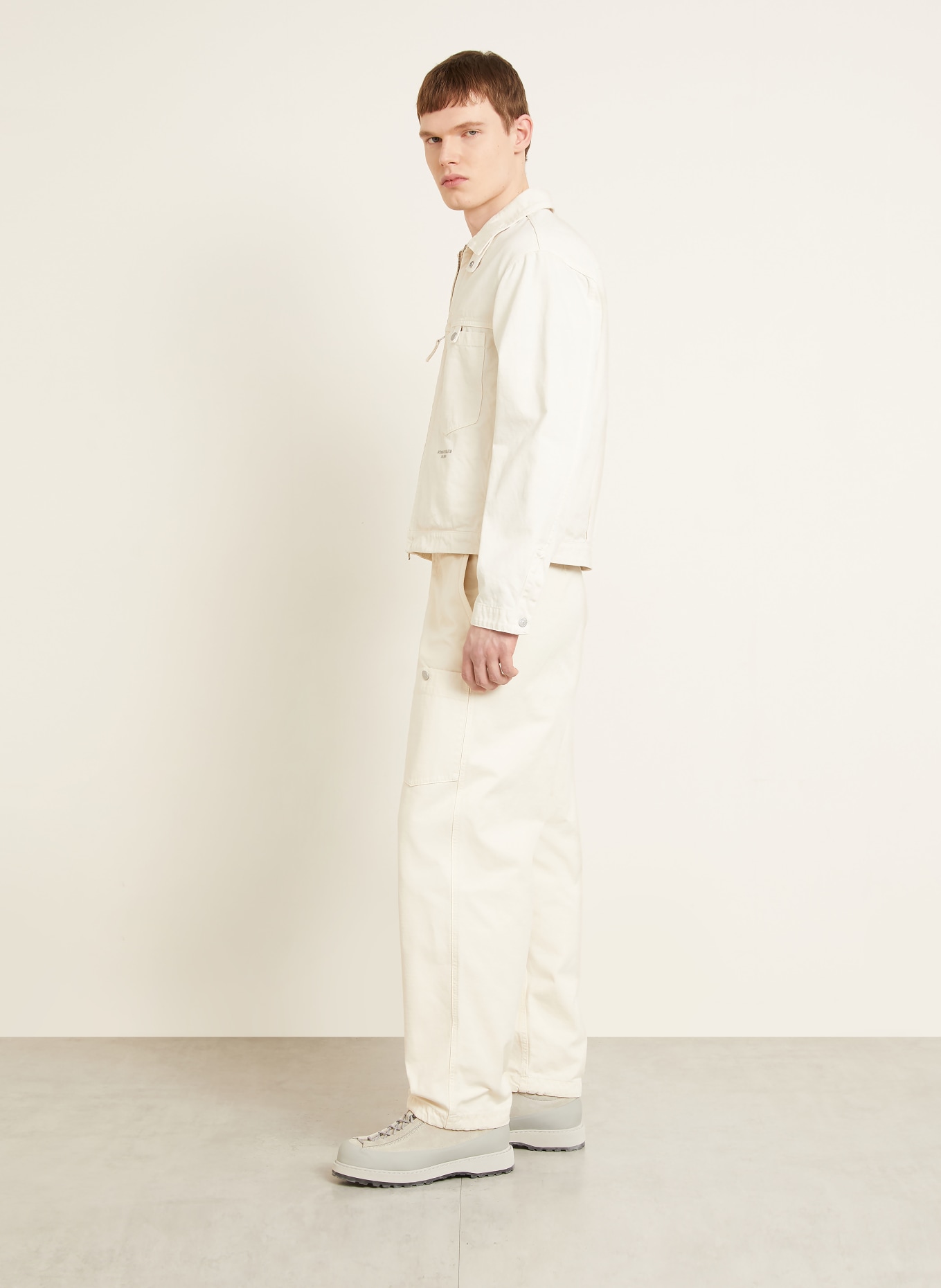 STONE ISLAND Broek met normale pasvorm: BEIGE