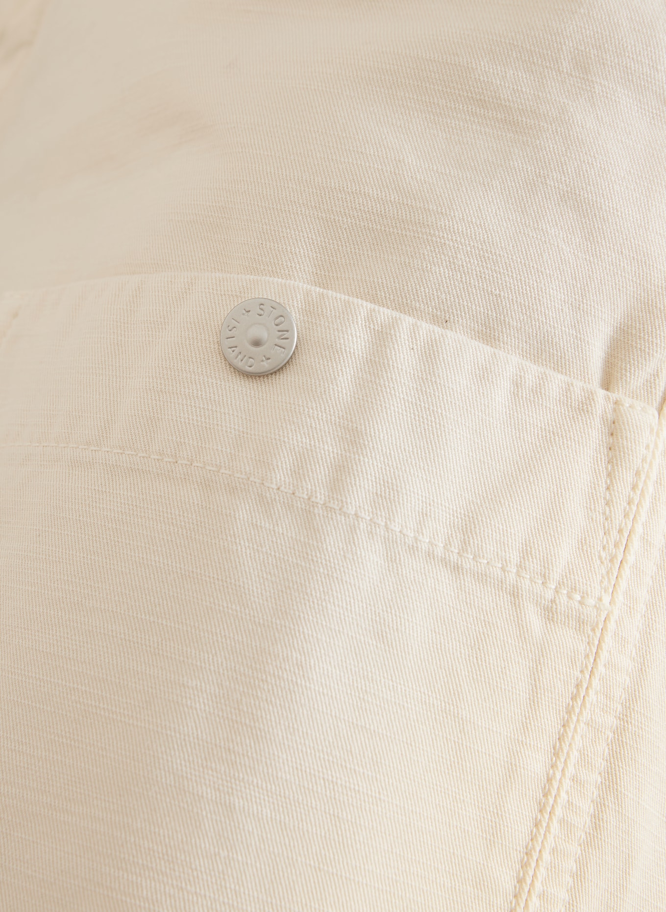 STONE ISLAND Broek met normale pasvorm: BEIGE